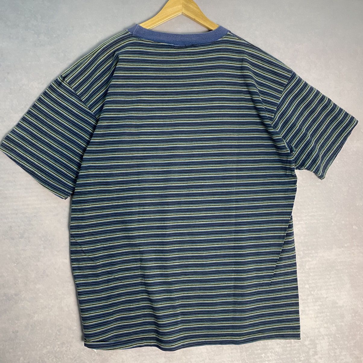 Hang Ten × Vintage Vintage stripe Hang Ten Tshirt Size US XXL / EU 58 / 5 - 2 Thumbnail