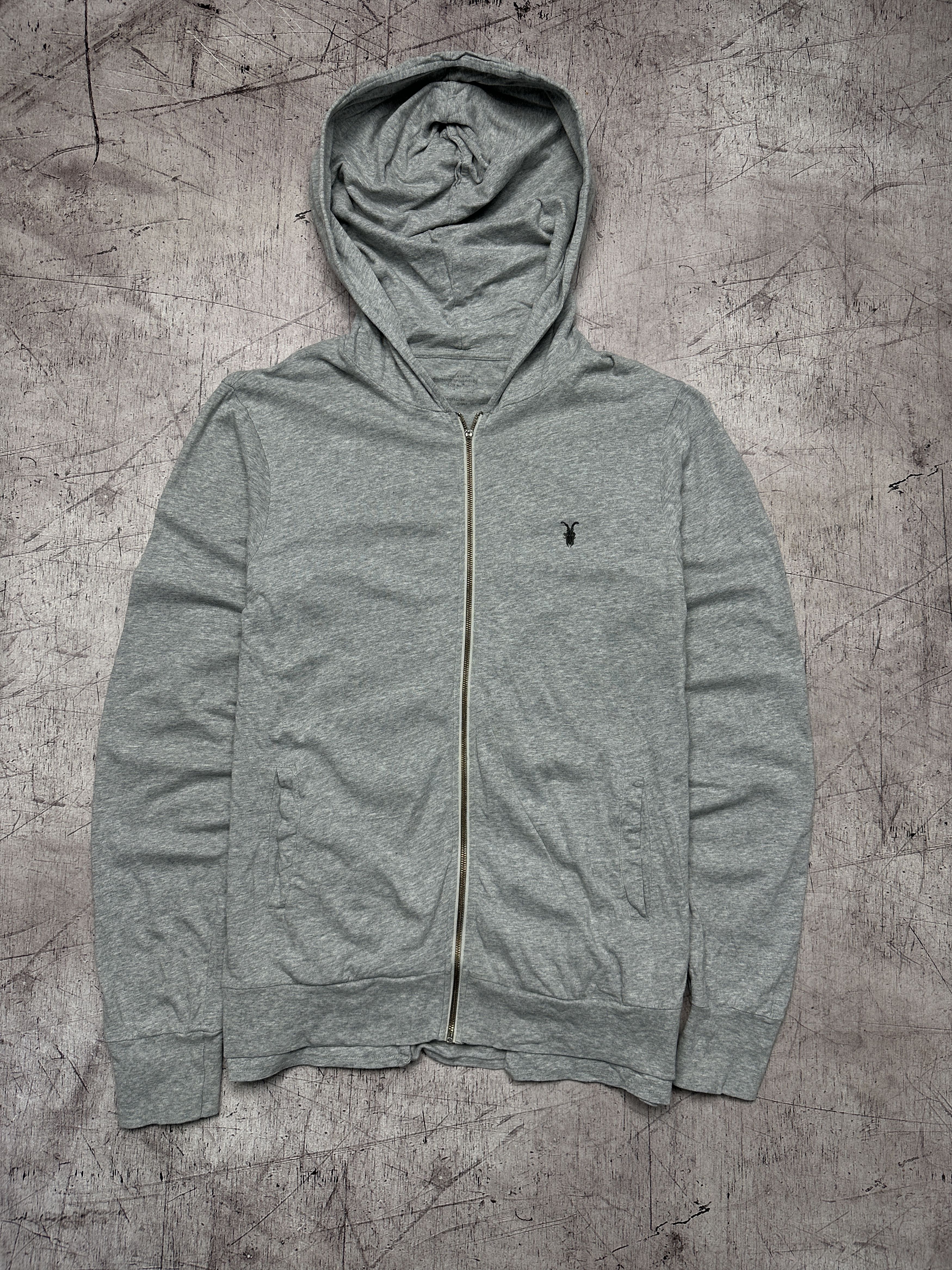 Allsaints Allsaints Vintage Mens Bone Zip Hoodie Size US M / EU 48-50 / 2 - 1 Thumbnail