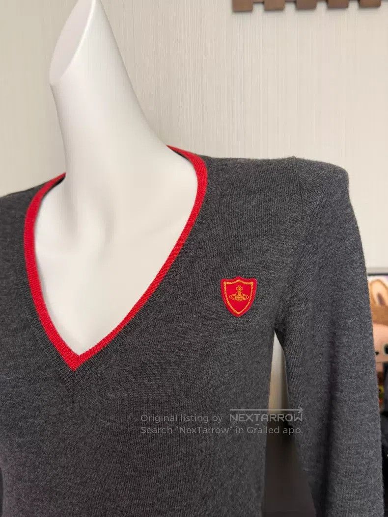 Vivienne Westwood Vivienne Westwood College Style Knitwear Vintage Size M / US 6-8 / IT 42-44 - 5 Thumbnail
