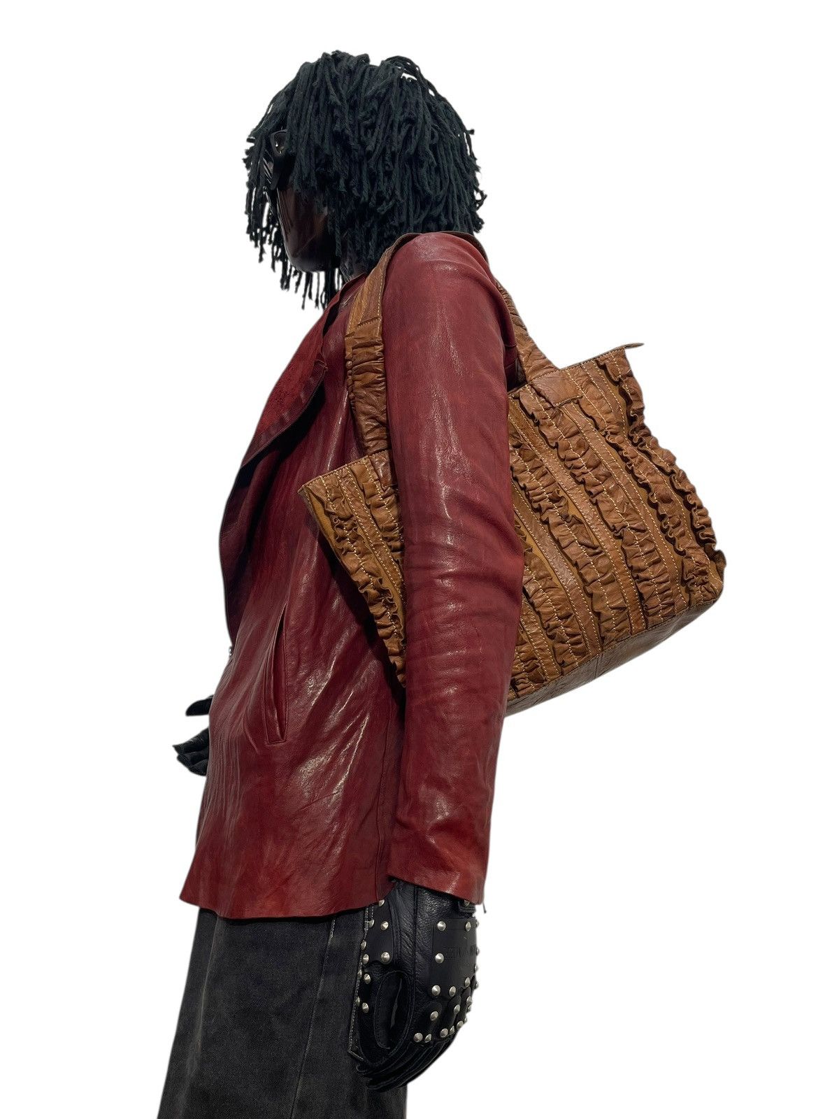 Genuine Leather Full Leather Patina La Pignon Tote Shoulder Bag 7🟩 Size ONE SIZE - 2 Thumbnail