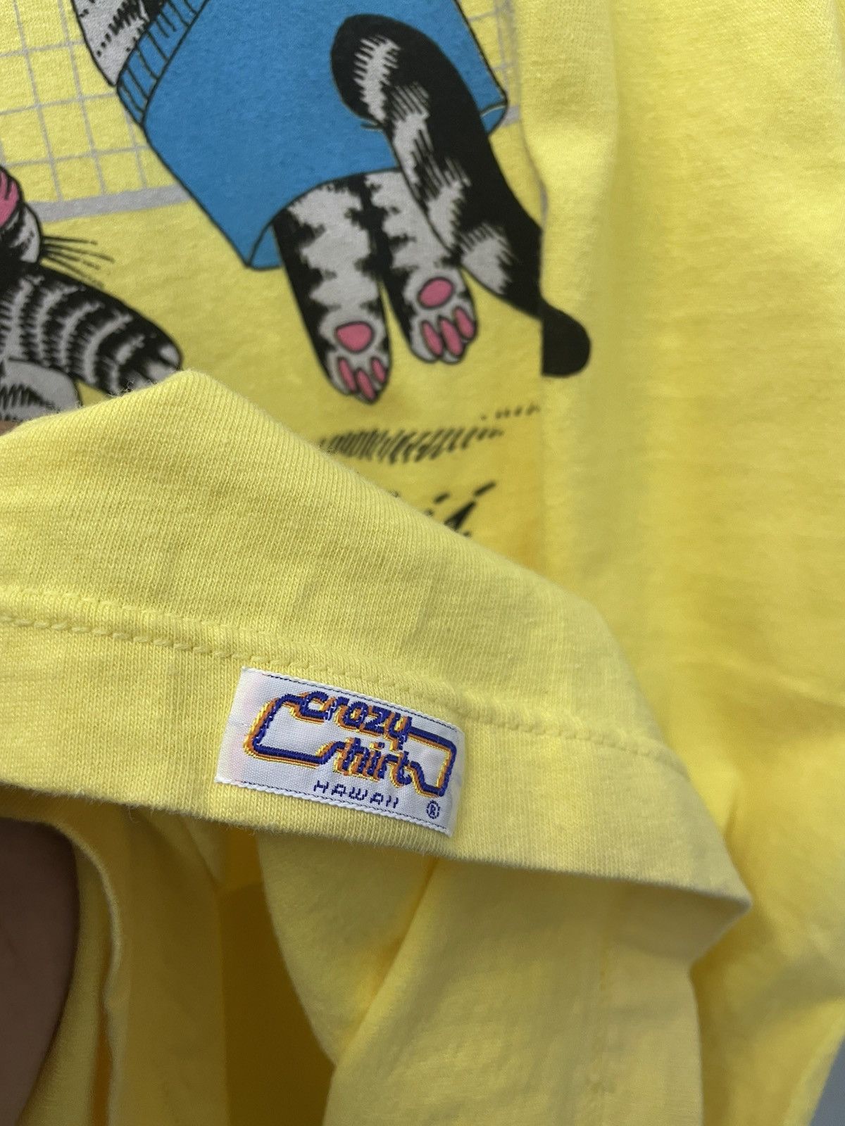 Vintage T-SHIRT CRAZY SHIRT HAWAI Size US L / EU 52-54 / 3 - 7 Thumbnail