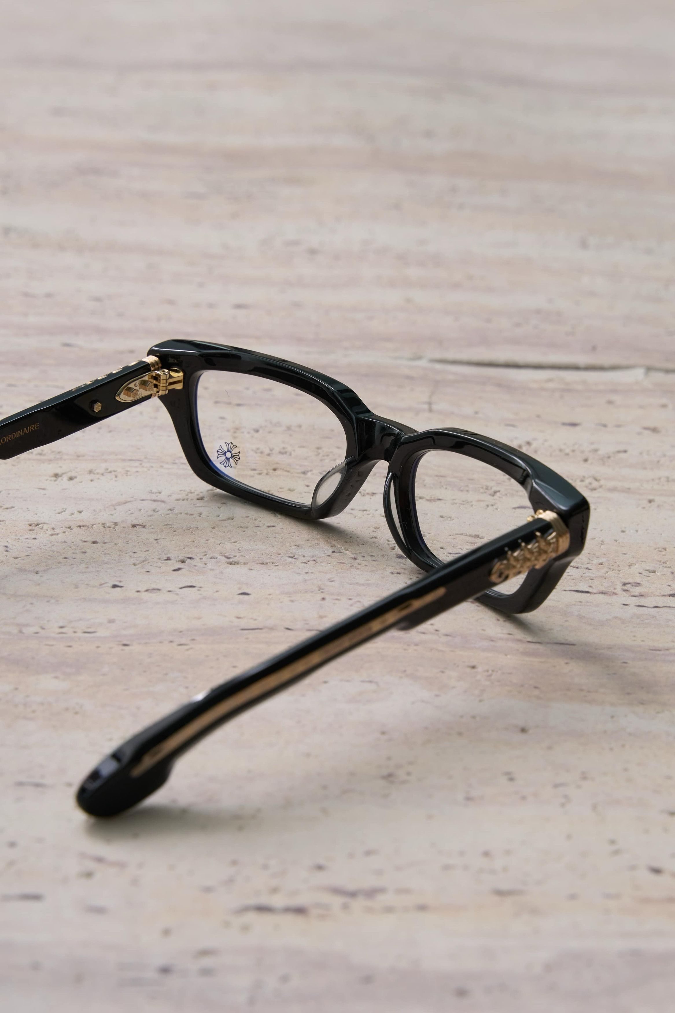Chrome Hearts CHROME HEARTS ASSTRAORDINAIRE - A BLACK - 18K GOLD PLATED Size ONE SIZE - 2 Thumbnail