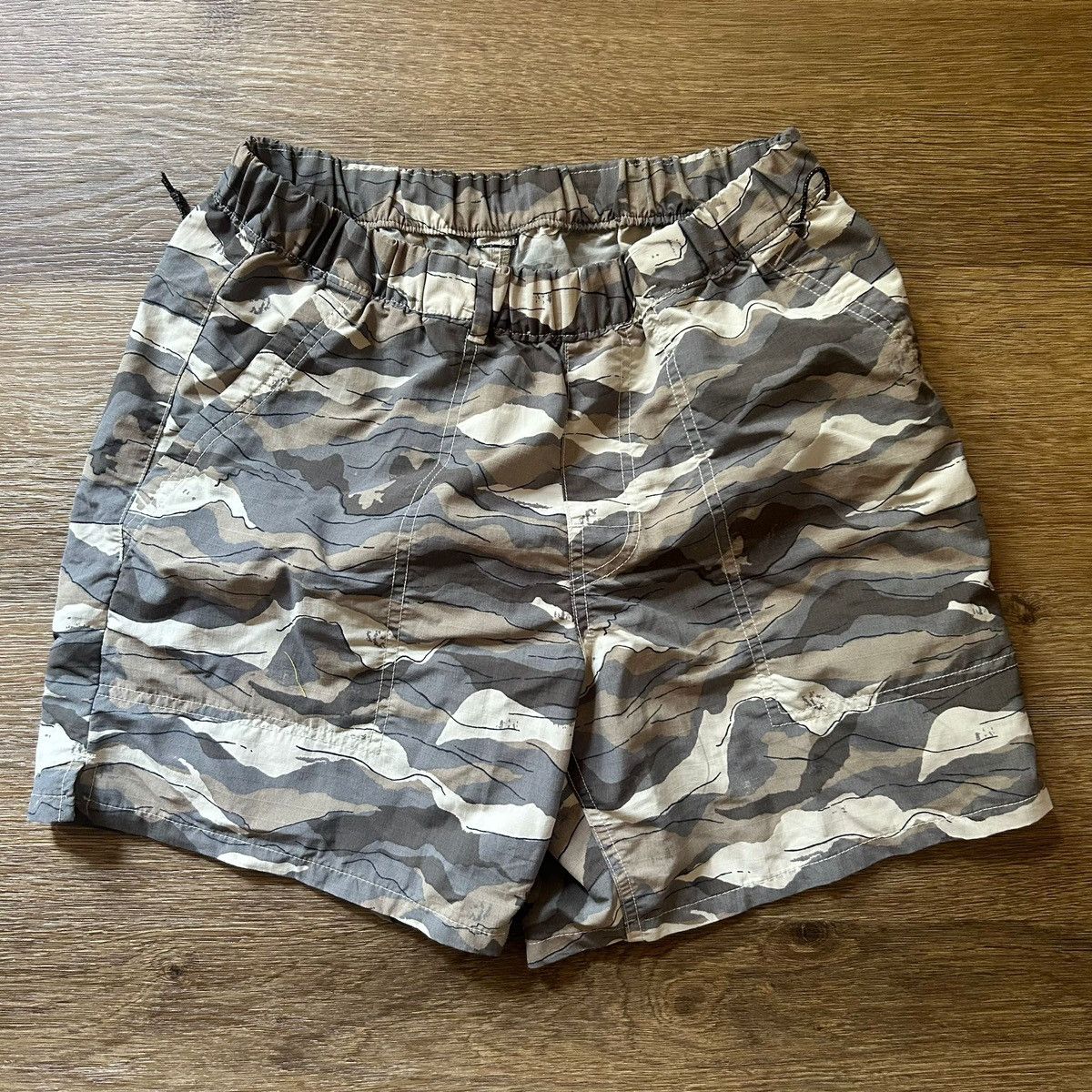 Rei Elastic Rei Camo Outdoors Shorts Size US 28 / EU 44 - 3 Thumbnail