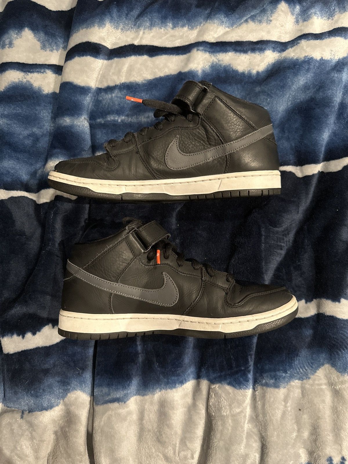Nike Nike SB Orange Label Dunk Mid ISO ‘Black Cat’ Size US 10 / EU 43 - 2 Thumbnail