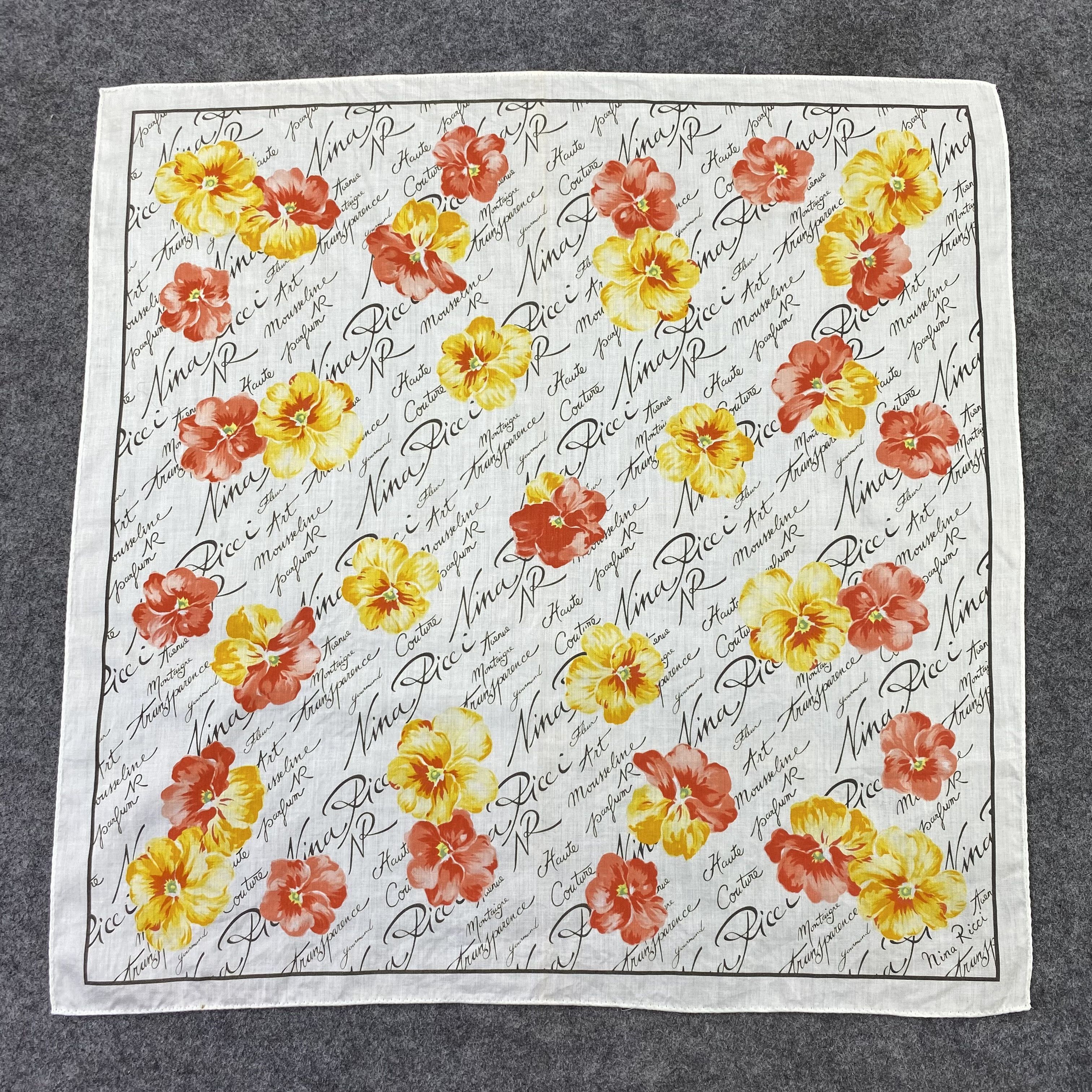 Nina Ricci Nina Ricci Handkerchief / Bandana / Neckerchief -B529 Size ONE SIZE - 3 Thumbnail