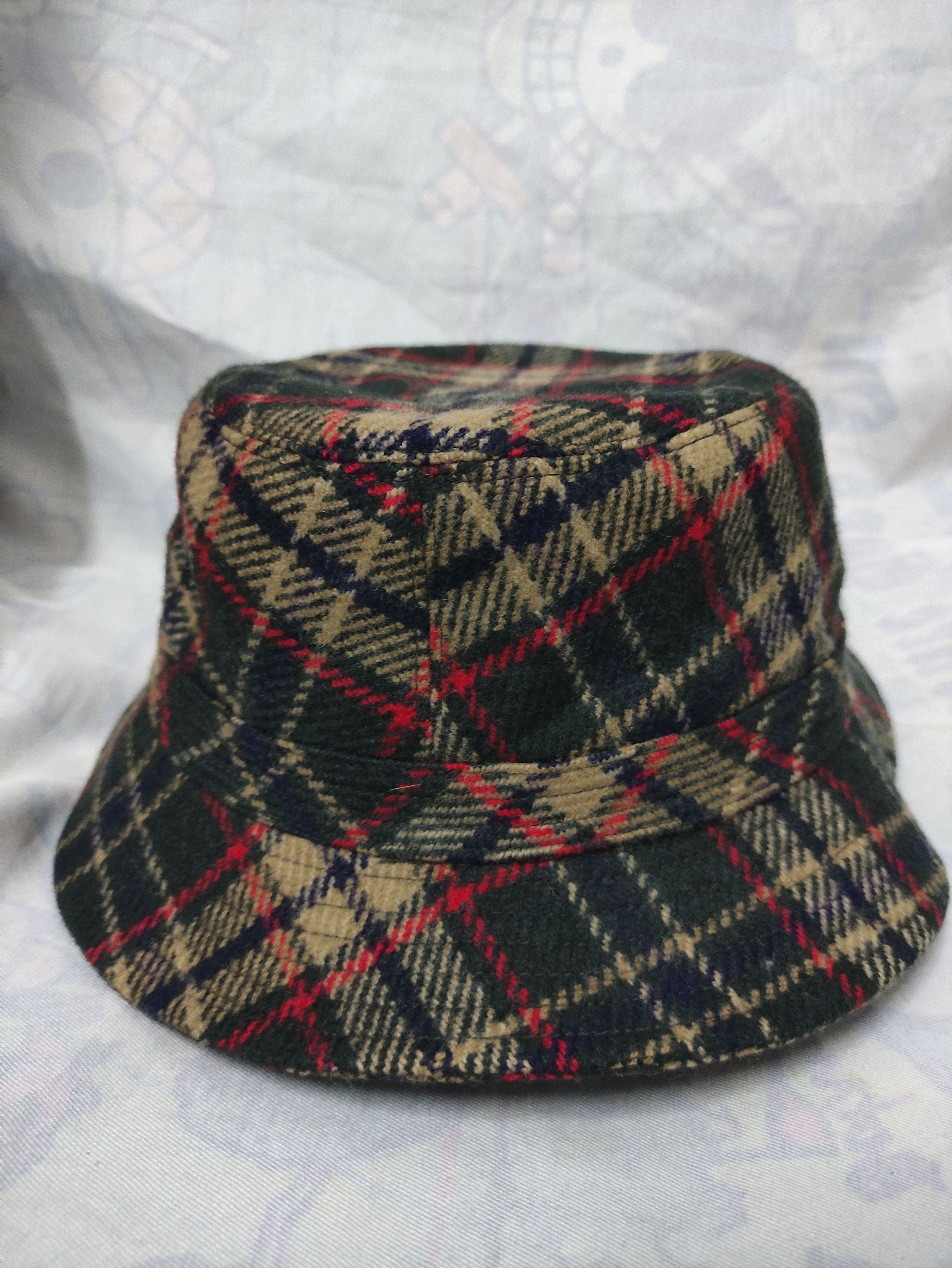 DAKS × Vintage DAKS LONDON VINTAGE WOOL BUCKET HAT Size ONE SIZE - 6 Thumbnail