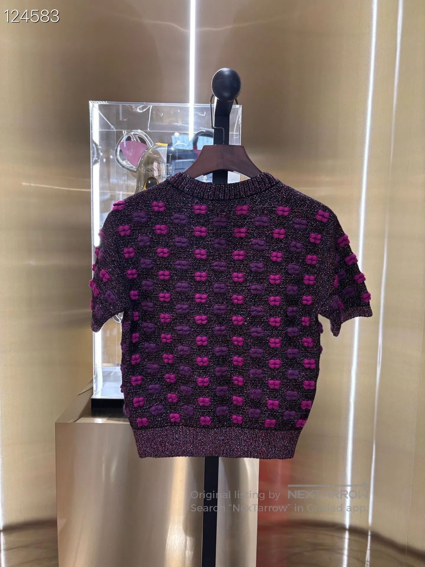 Chanel Chanel Sparkle Knit Short. Size S / US 4 / IT 40 - 2 Thumbnail
