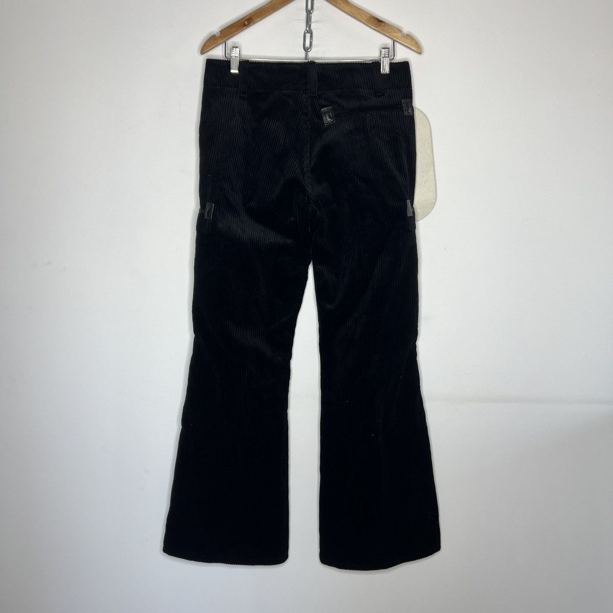 Ecko Unltd. × Vintage Vintage Eiko Bootcut Workwear Wide Leg Trousers Corduroy Y2K Size US 32 / EU 48 - 2 Thumbnail