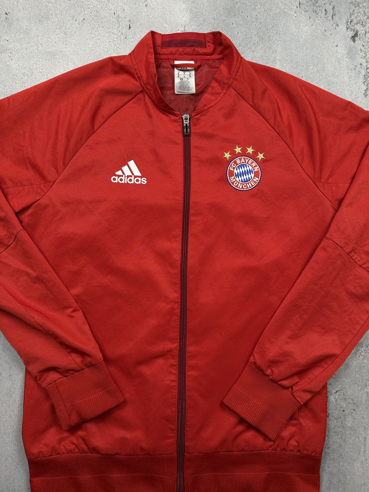 Adidas Adidas Bayern Munich y2k Football Soccer Jacket Full Zip Size US M / EU 48-50 / 2 - 10 Thumbnail