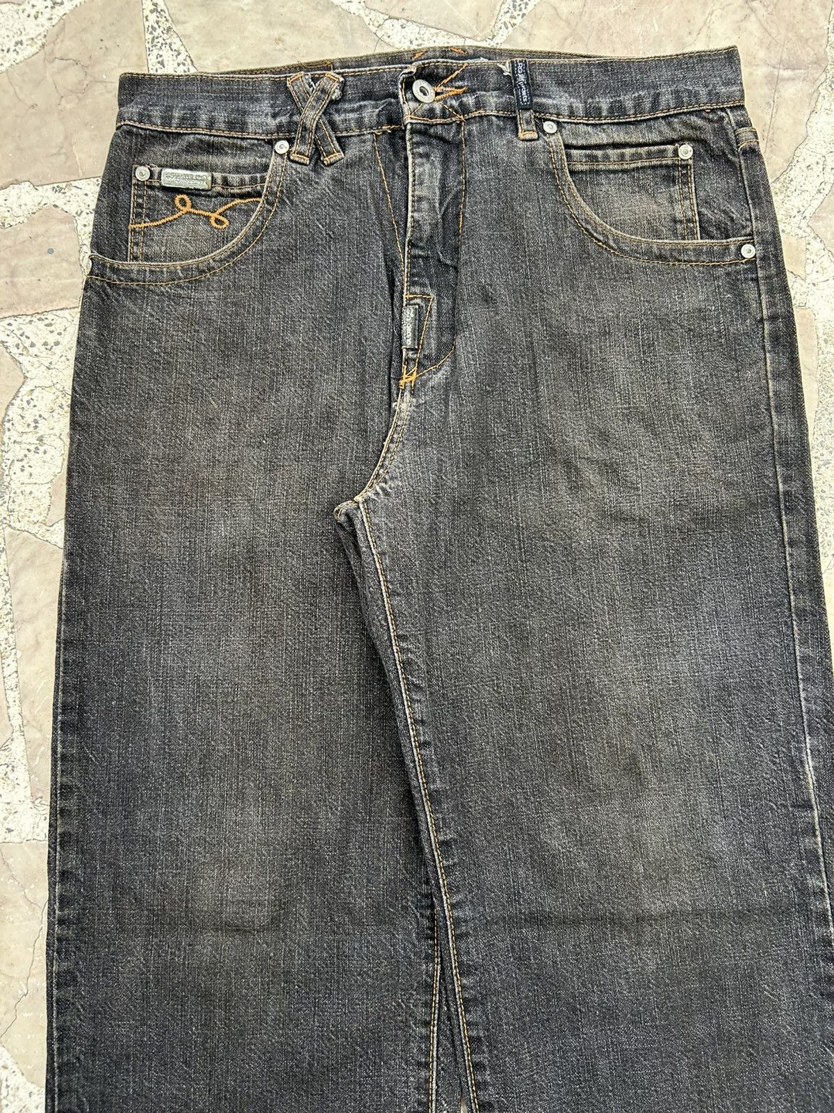 LRG LRG Vintage Wide Denim Black Size US 32 / EU 48 - 3 Thumbnail