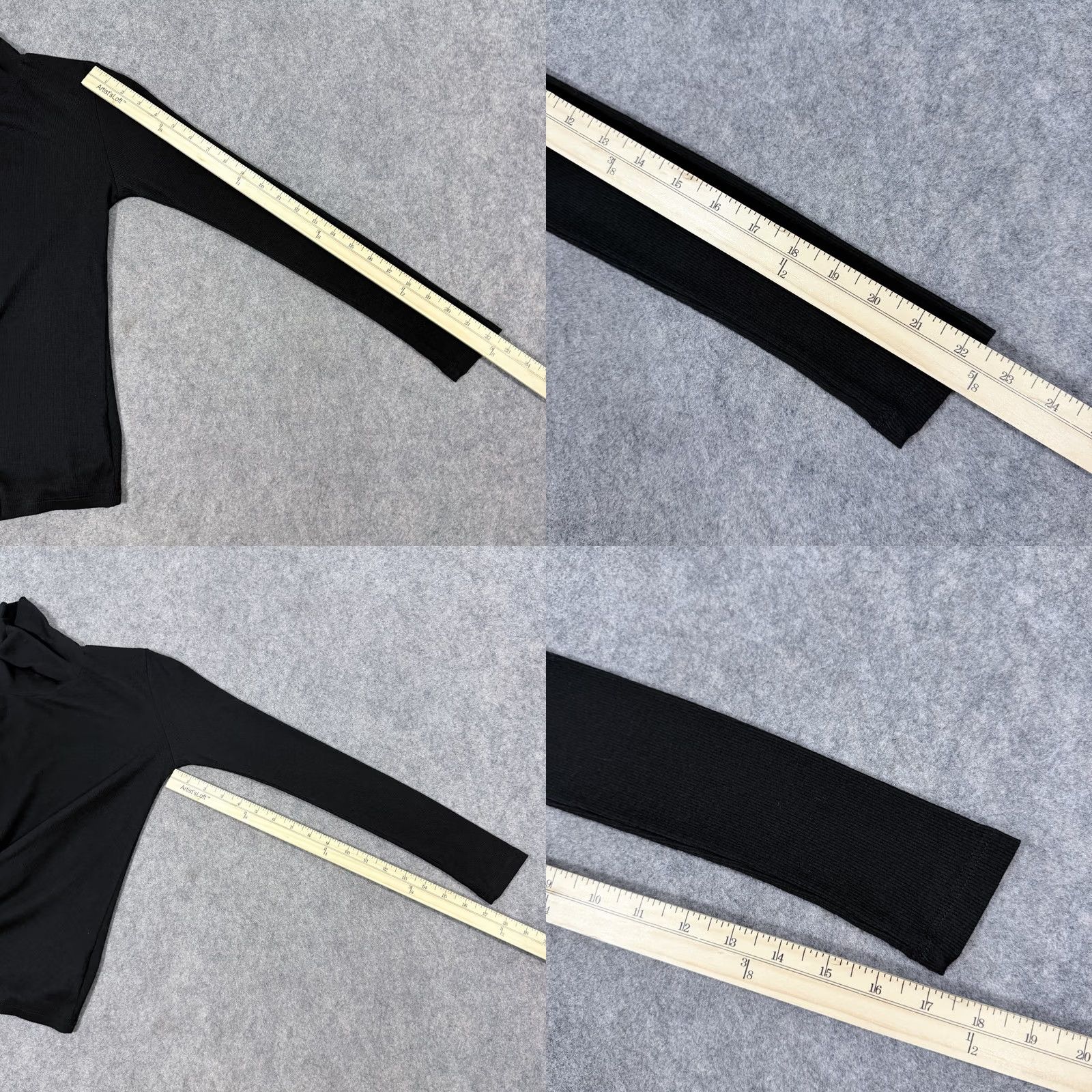 Vintage Active Basic Long Sleeve Pullover Turtleneck Sweater Women's Size Medium Black Size M / US 6-8 / IT 42-44 - 10 Thumbnail