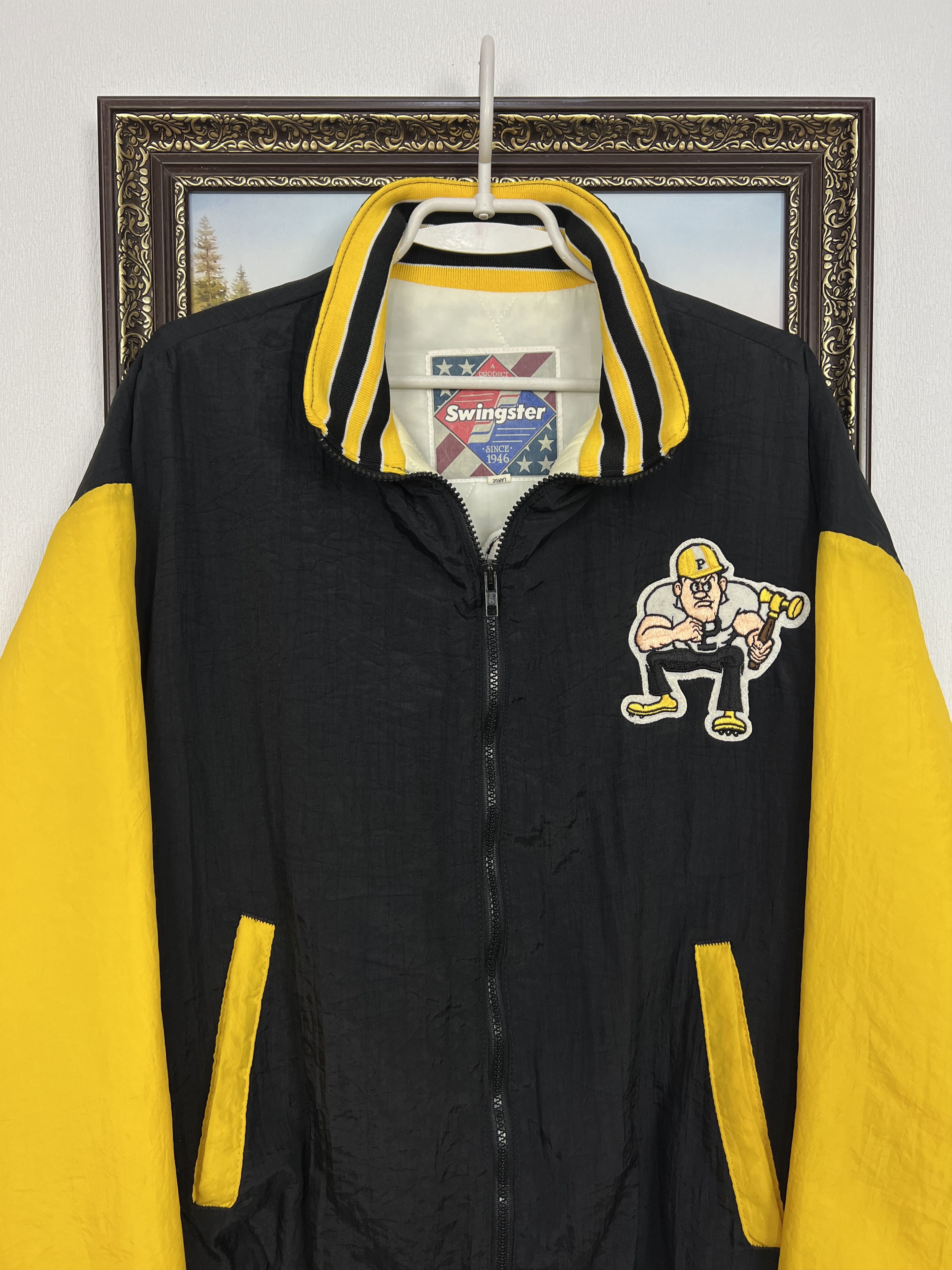 Swingster Swingster NCAA Purdue Boilermakers Jacket Bomber Rare Size US L / EU 52-54 / 3 - 2 Thumbnail