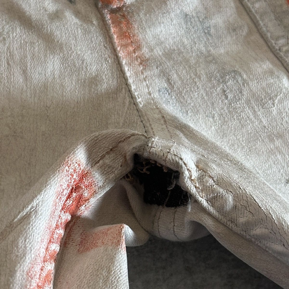 Rick Owens Drkshdw Painted Wax Nagakin Denim by Nyree Morrison Size US 31 - 13 Thumbnail