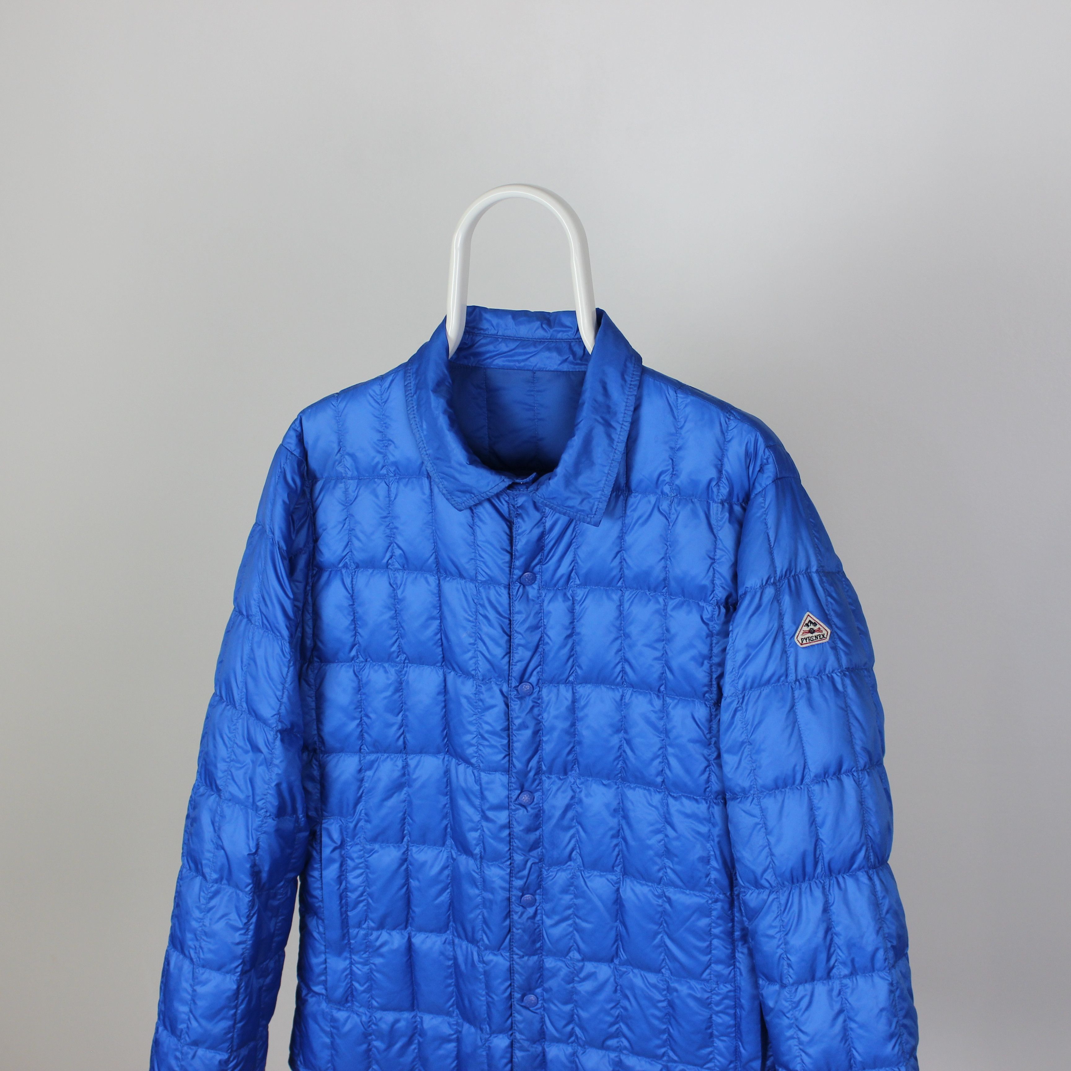 Pyrenex Pyrenex down jacket men blue down M L Size US L / EU 52-54 / 3 - 1 Thumbnail