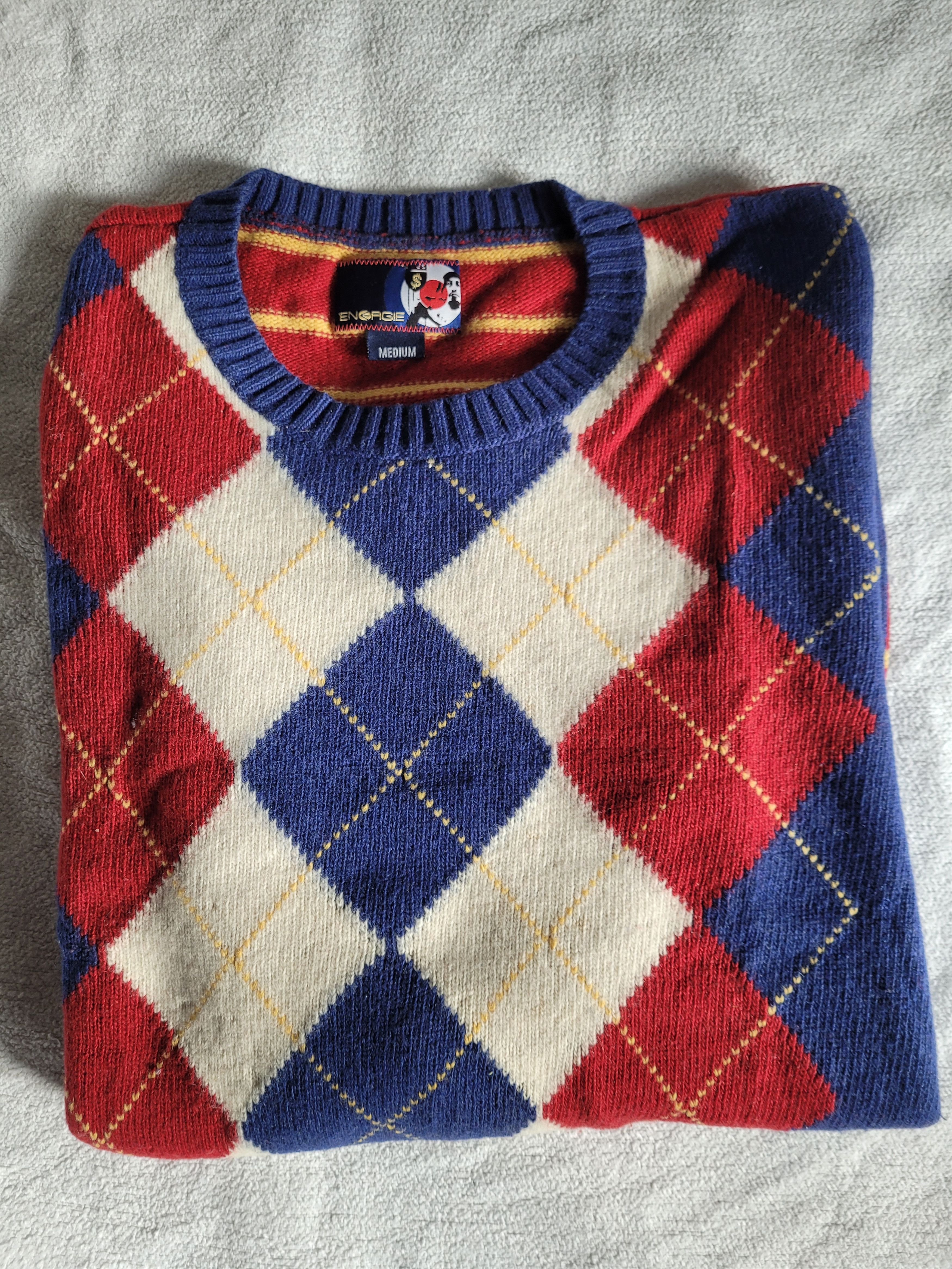 Energie × Sixty Vintage Sixty ENERGIE Pullover, men, size M. Size US M / EU 48-50 / 2 - 1 Thumbnail