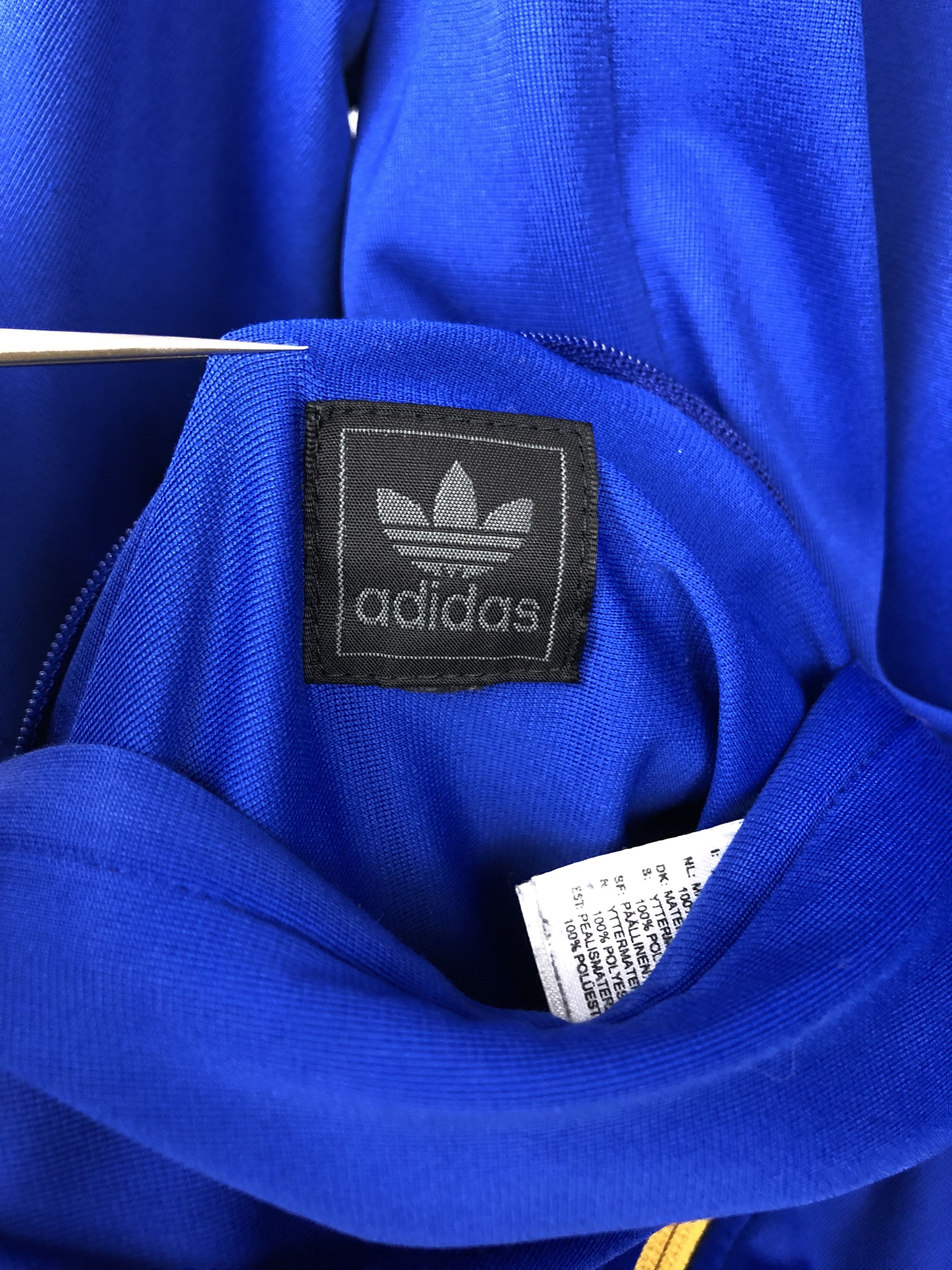 Adidas Adidas Sweden Jacket World Cup Soccer Track Top Reversible Size US L / EU 52-54 / 3 - 5 Thumbnail