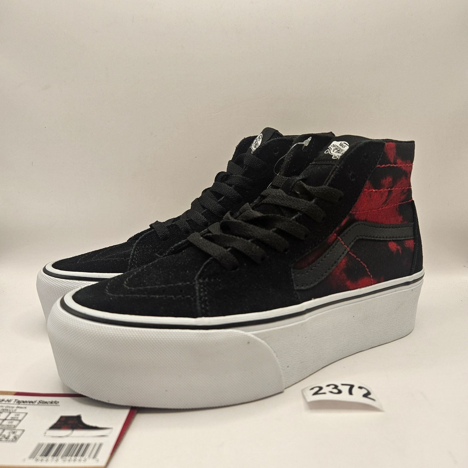 Vans VANS M6.5/W8 SK8 HI TAPERED STACKFORM MIDNIGHT GLOW BLACK Size US 8 / IT 38 - 1 Thumbnail
