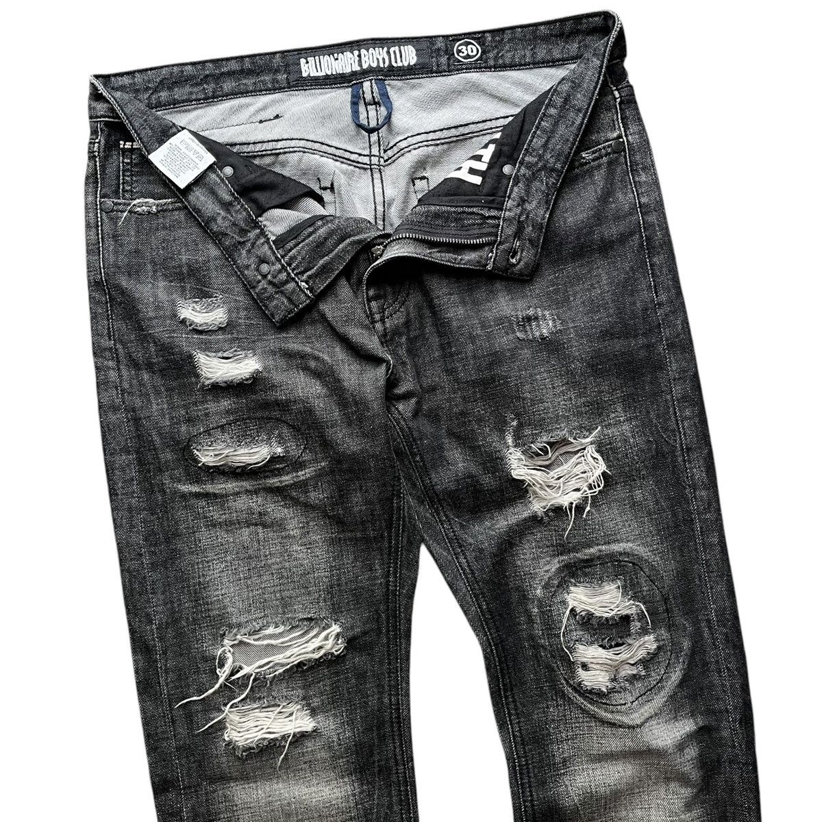Billionaire Boys Club Billionaire Boys Club Distressed Denim Pants Size US 30 / EU 46 - 3 Thumbnail