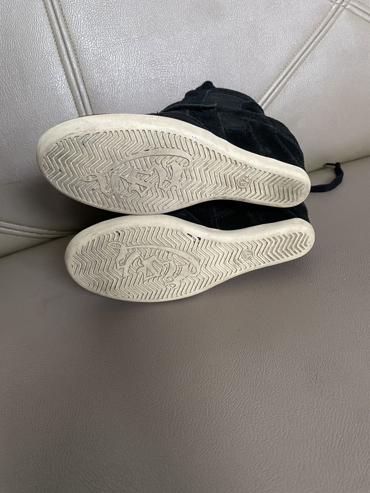 If Six Was Nine Ash strap high top suede sneakers style Size US 7 / IT 37 - 6 Thumbnail