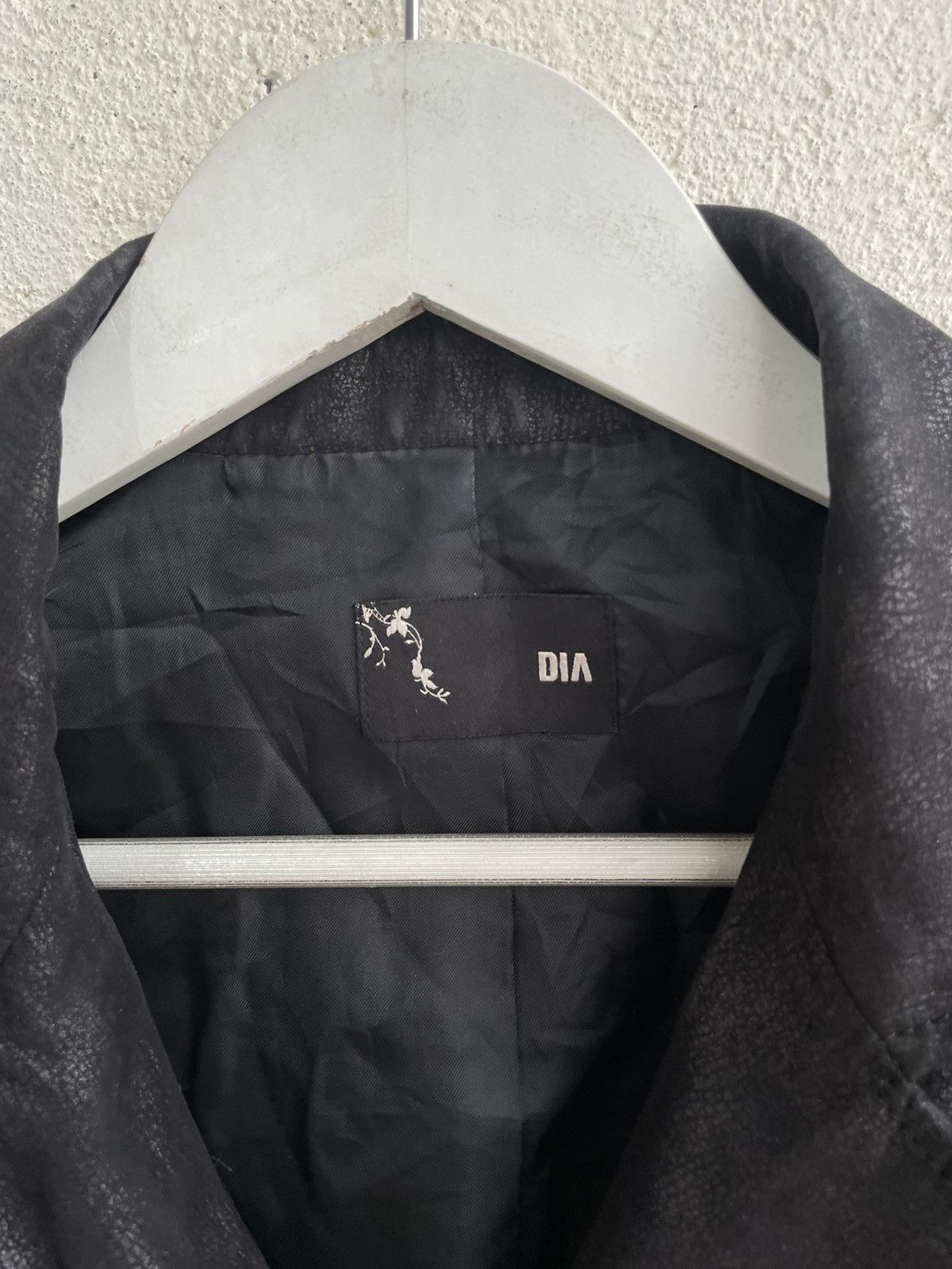 Number (N)ine 2000s DIA Asymmetrical Leather Panel Biker Lgv if6 Size US XXS / EU 40 - 5 Thumbnail