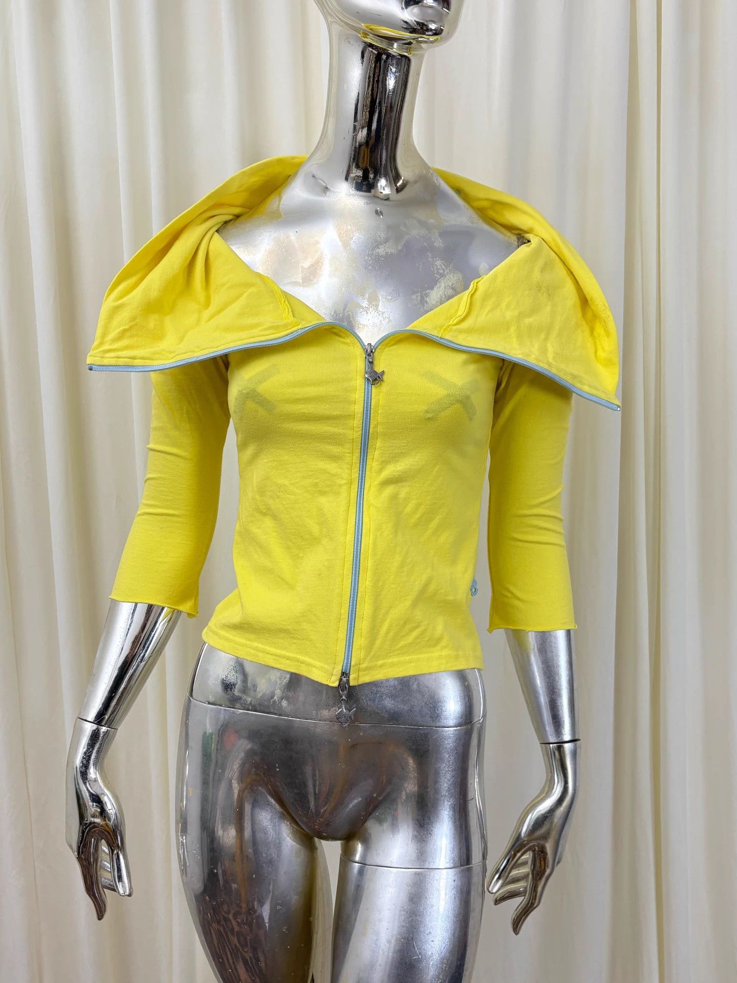 Other punkyfish UK 3/4 versatile zip bright yellow top Size XS / US 0-2 / IT 36-38 - 6 Thumbnail