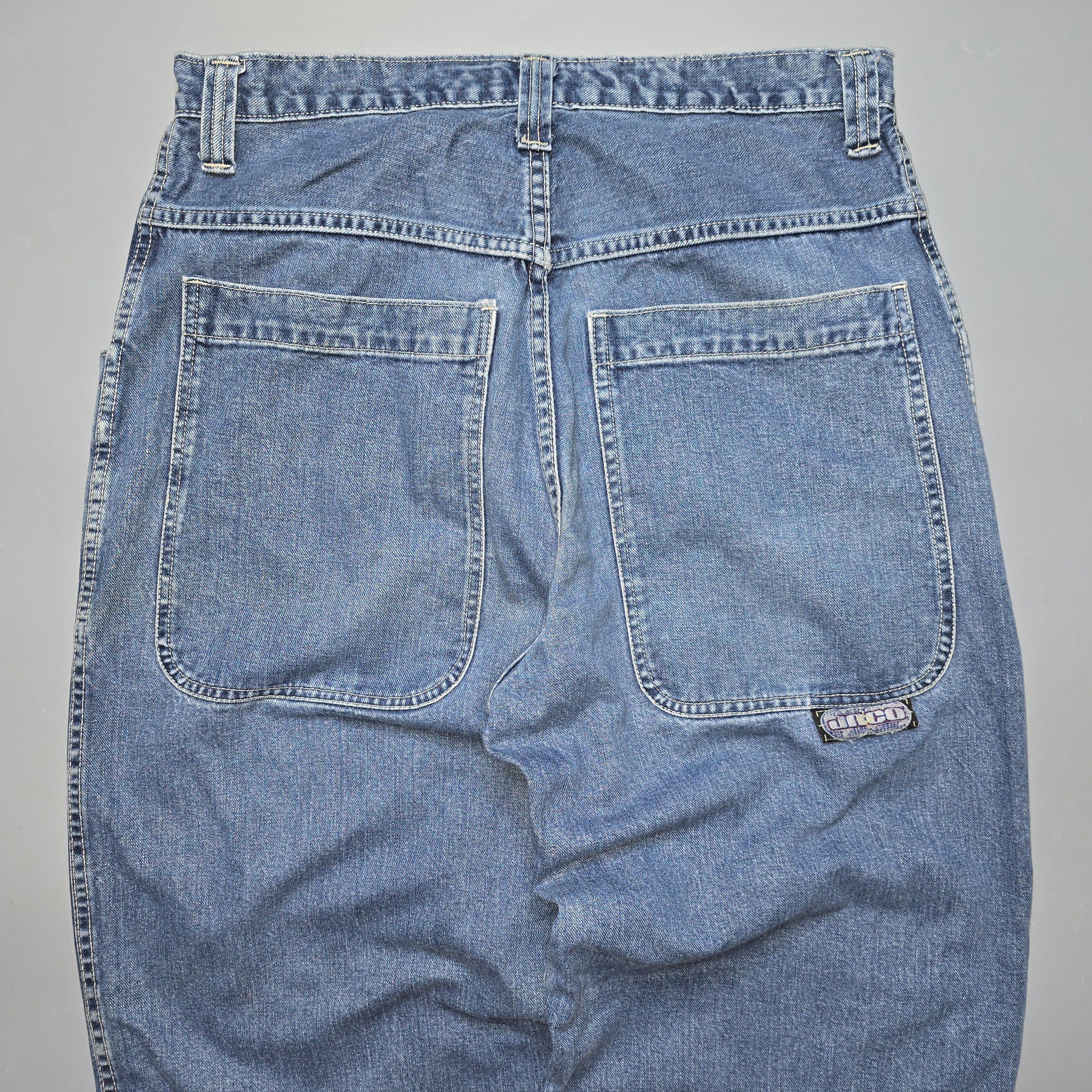 JNCO JNCO - Rhino Embroidered Baggy Jeans Size US 32 / EU 48 - 4 Thumbnail