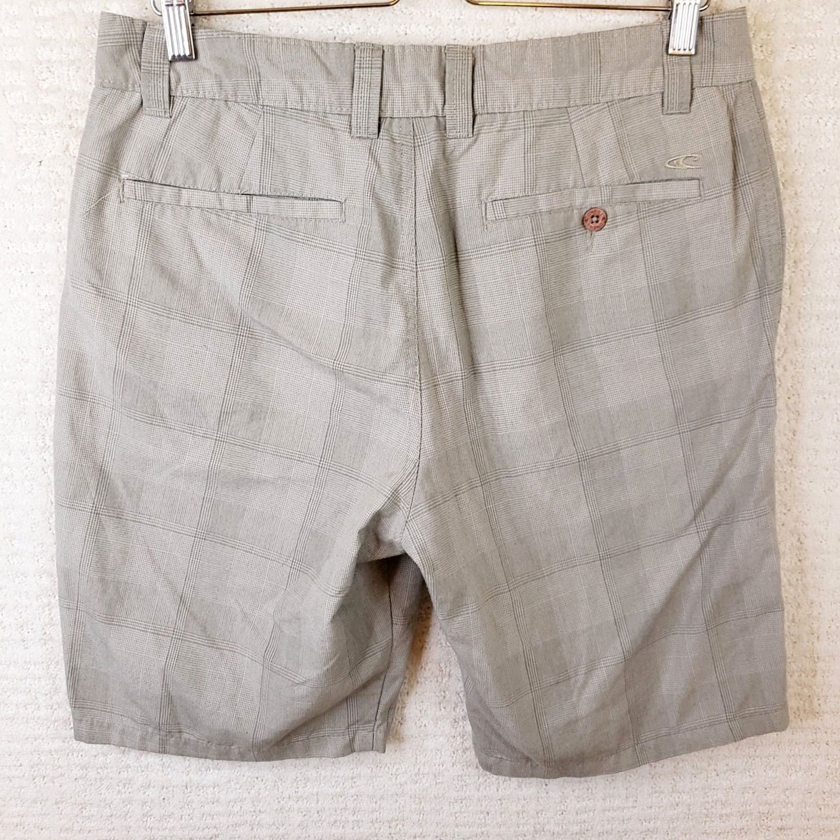 O'Neill EUC Oneill Plaid Shorts Mens 32 Chino Polyester/Viscose Sale Size US 32 / EU 48 - 6 Thumbnail
