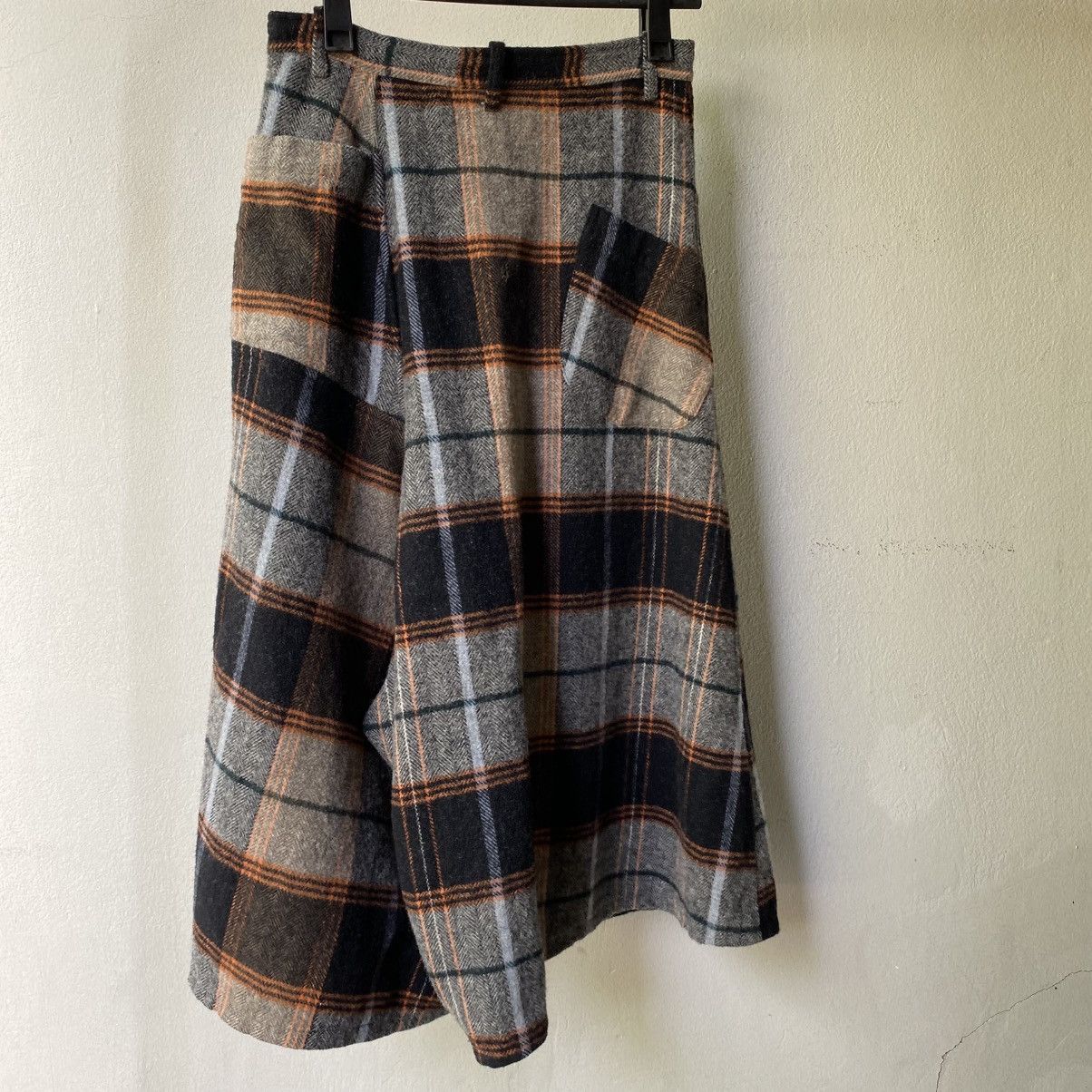 Y's Y’s Plaid Wool Skort with Lining Size 29" - 5 Thumbnail