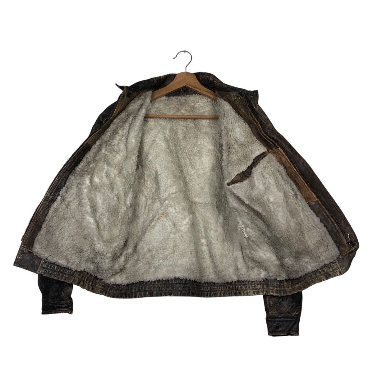 Japanese Brand 📌Vintage Genuine Leather Jacket Biker Wear Issey Miyake Size US M / EU 48-50 / 2 - 14 Thumbnail