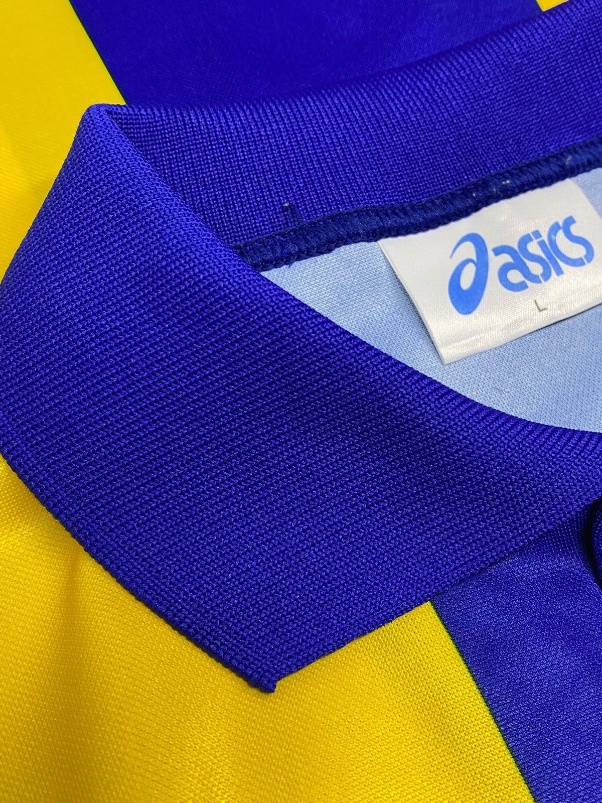 Asics × Vintage Vintage Leeds United 1994/95 Away Football Shirt Size US L / EU 52-54 / 3 - 13 Thumbnail