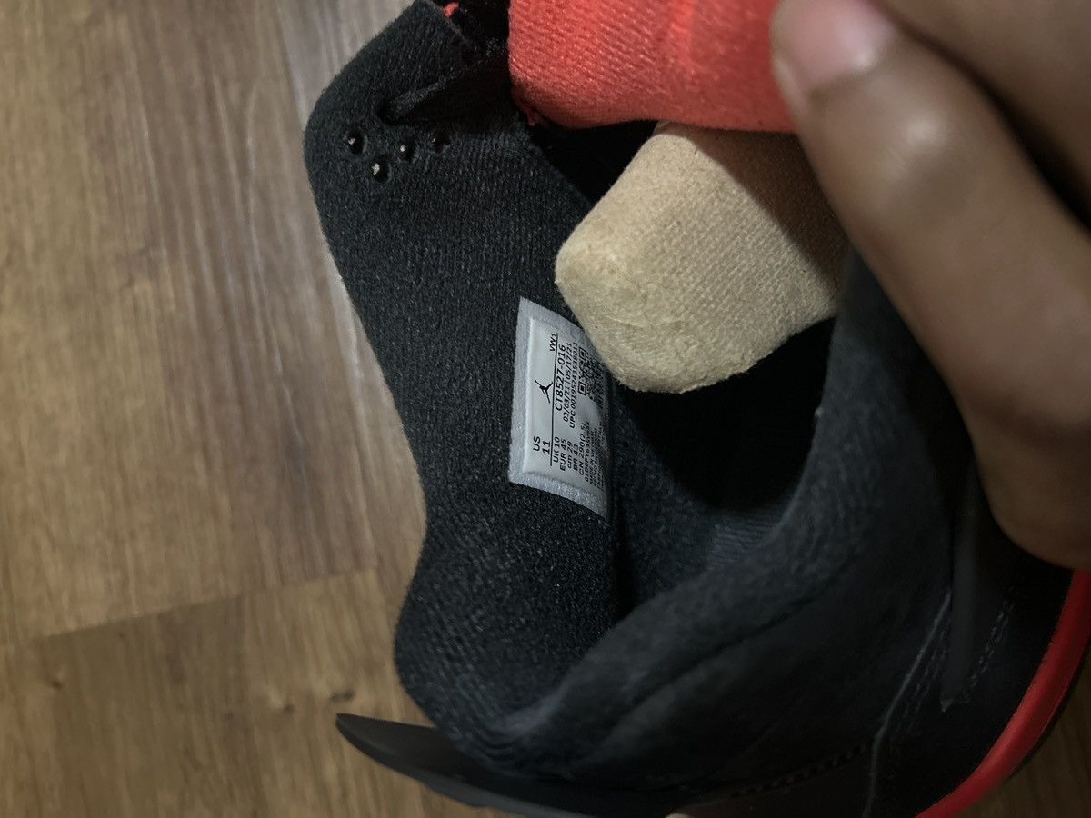 Jordan Brand Jordan 4 Retro Red Thunder Size US 11 / EU 44 - 5 Thumbnail
