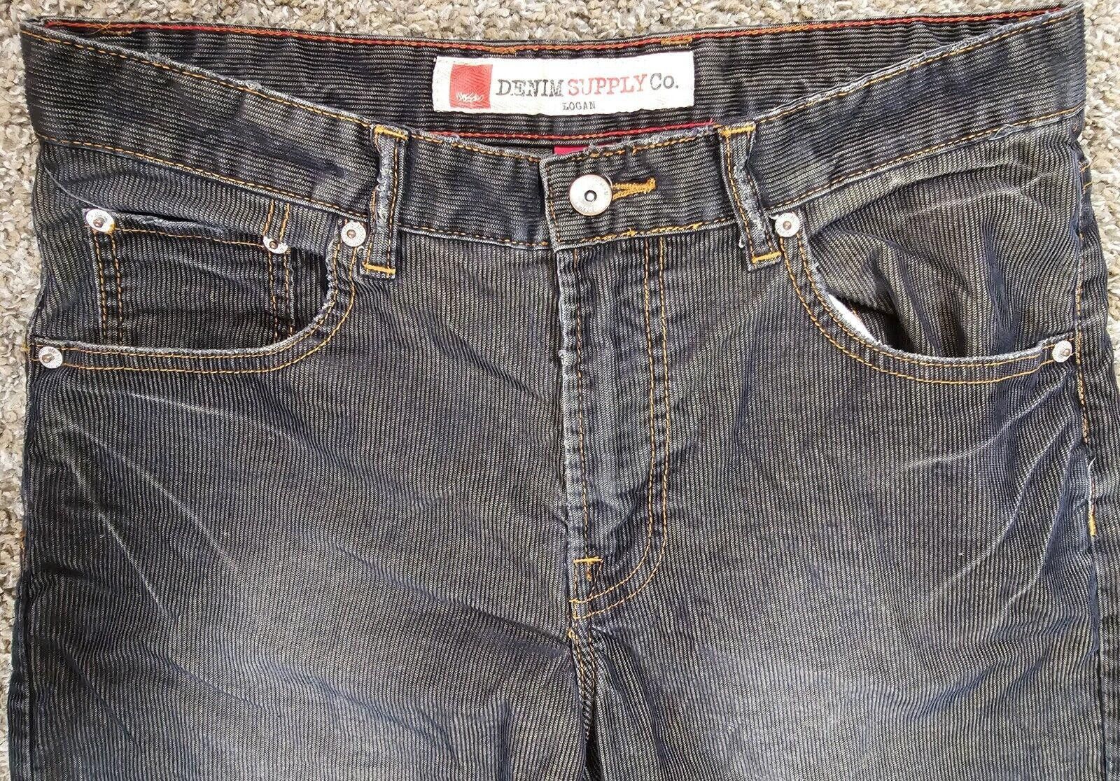 Mossimo Mossimo Denim Supply Logan Gray blue courduroy pants 30x32 Size US 30 / EU 46 - 2 Thumbnail
