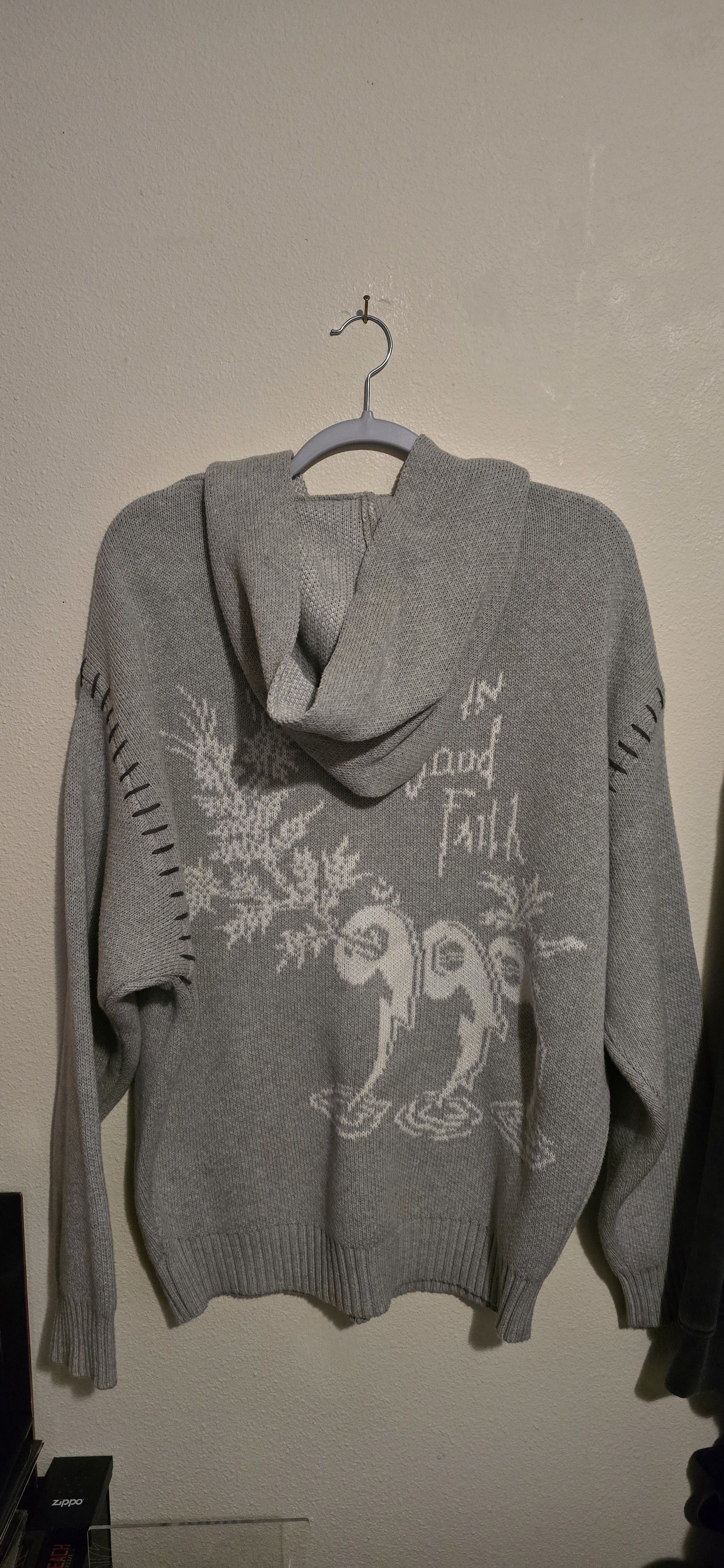 999 Club juice wrld rose in good faith sweater Size US L / EU 52-54 / 3 - 2 Thumbnail