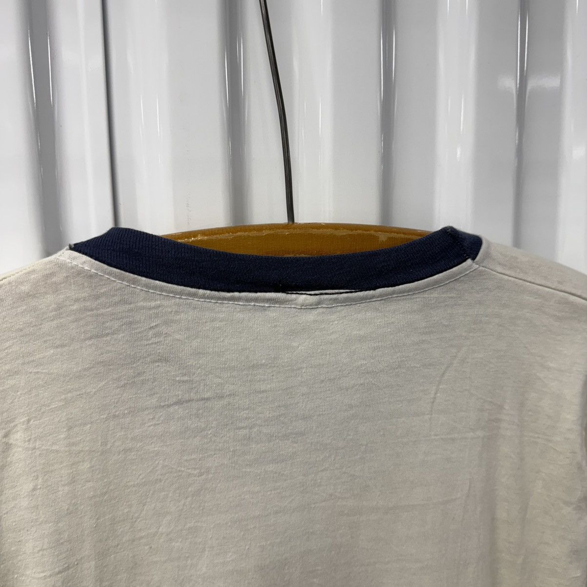 Mickey Mouse × Vintage RARE Vintage 70s 80s Mickey Mouse Disneyland Ringer Tee Size US L / EU 52-54 / 3 - 10 Thumbnail