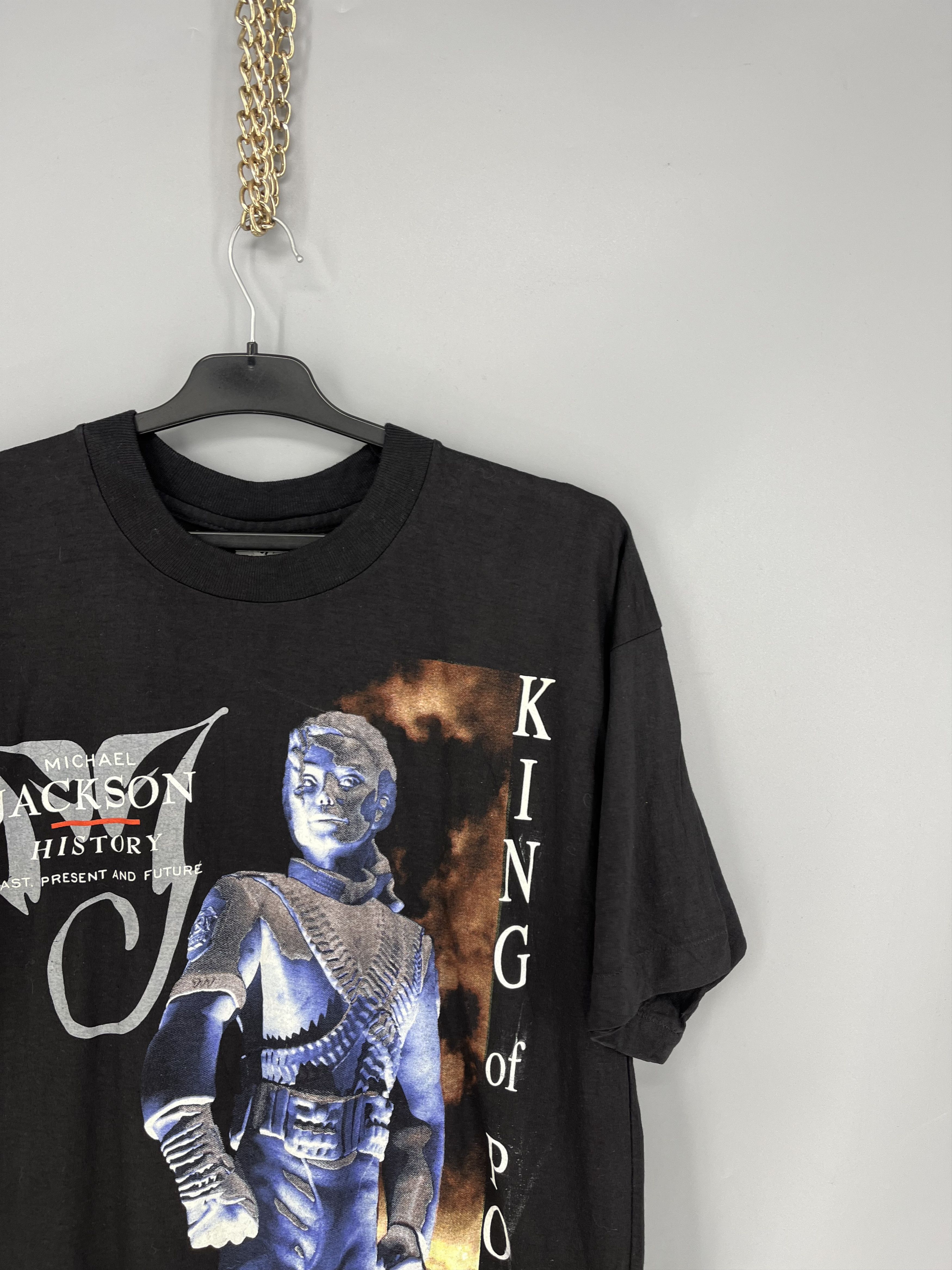 Michael Jackson Vintage tee Michael Jackson King of Pop 🔥🔥 Size US M / EU 48-50 / 2 - 5 Thumbnail