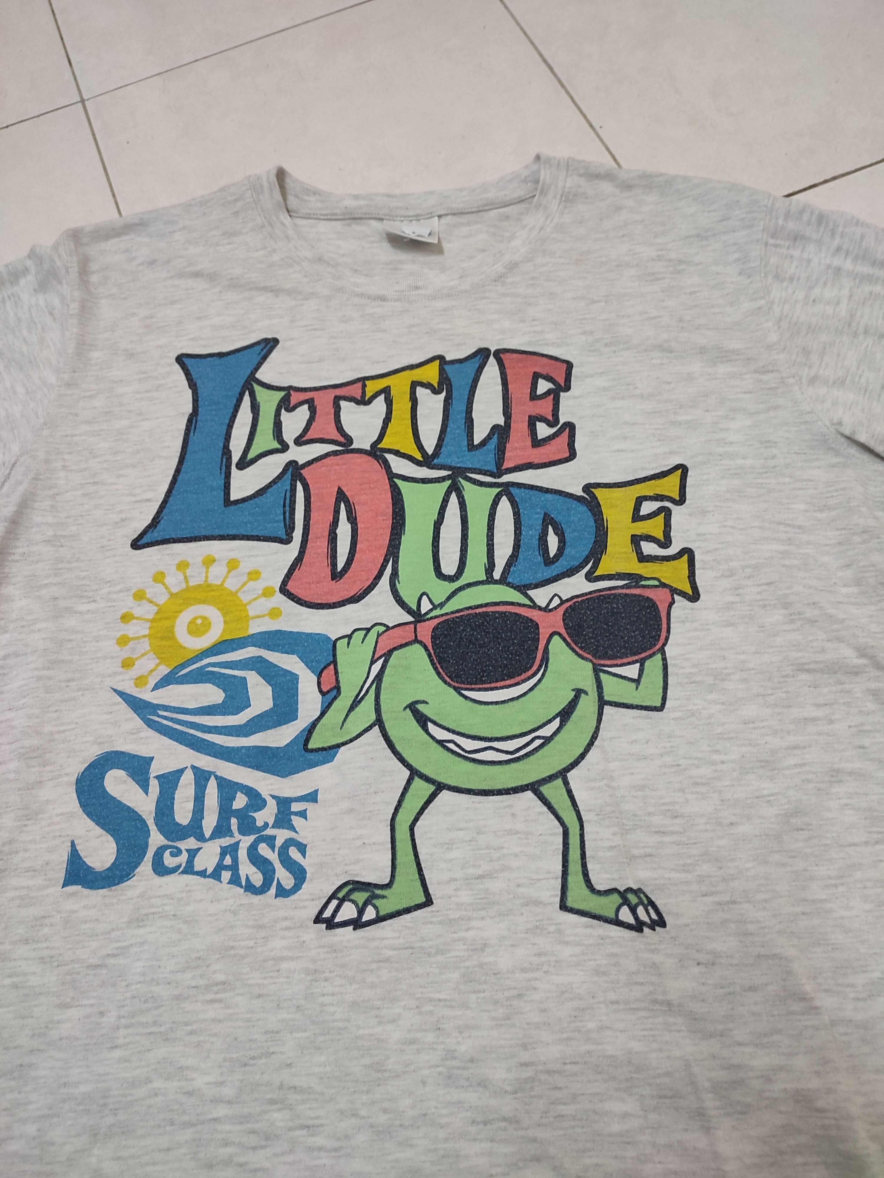 Disney LITTLE DUDE SURF CLASS MONSTER VINTAGE TEE Size US M / EU 48-50 / 2 - 3 Thumbnail