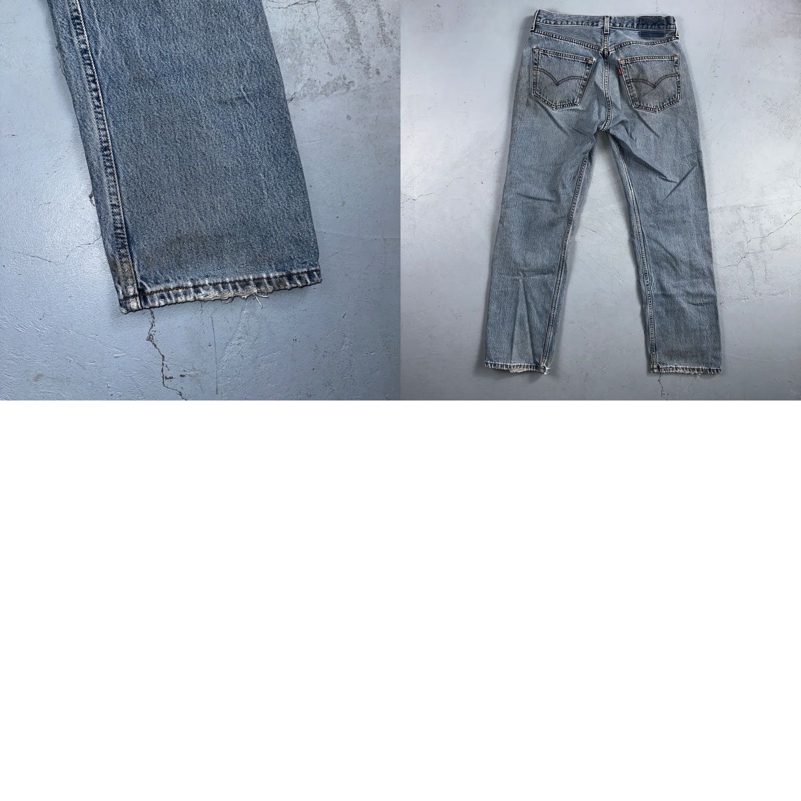 Levi's Levi's 501 Jeans Straight Levi's 501 Vintage Y2K 90s Light Blue Wash 33x30 Regular Men Jeans Size US 33 - 10 Thumbnail
