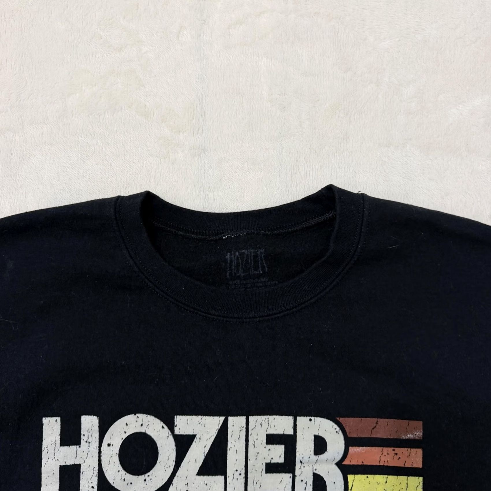 Vintage Hozier Sweatshirt Mens 2XL Black Fleece Crewneck Unreal Unearth Tour 2024 Size US XXL / EU 58 / 5 - 3 Thumbnail
