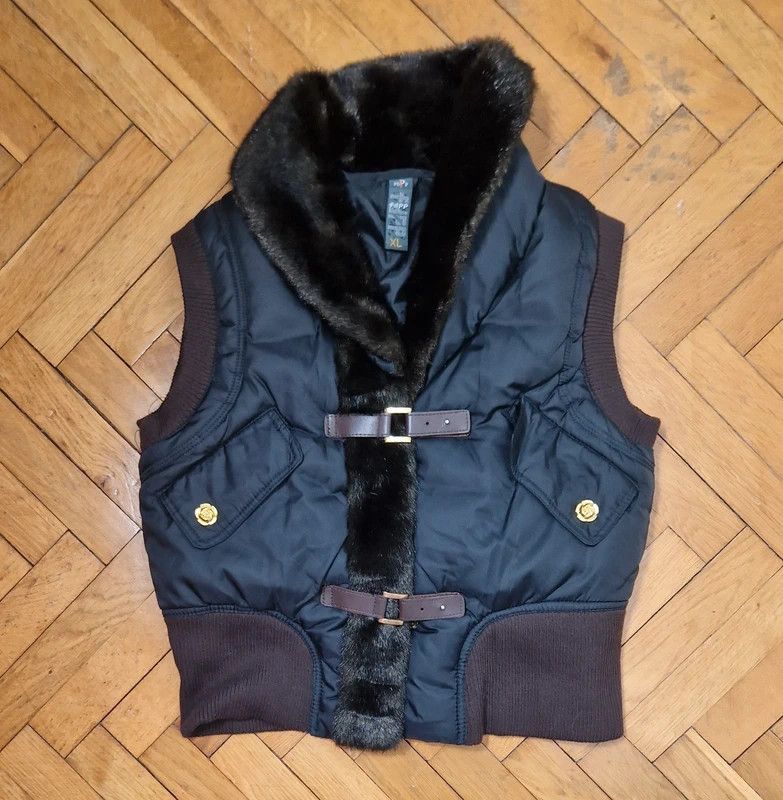 Japanese Brand Vintage faux fur Avant garde Japan style vest 2000s archive Size XL / US 12-14 / IT 48-50 - 6 Thumbnail