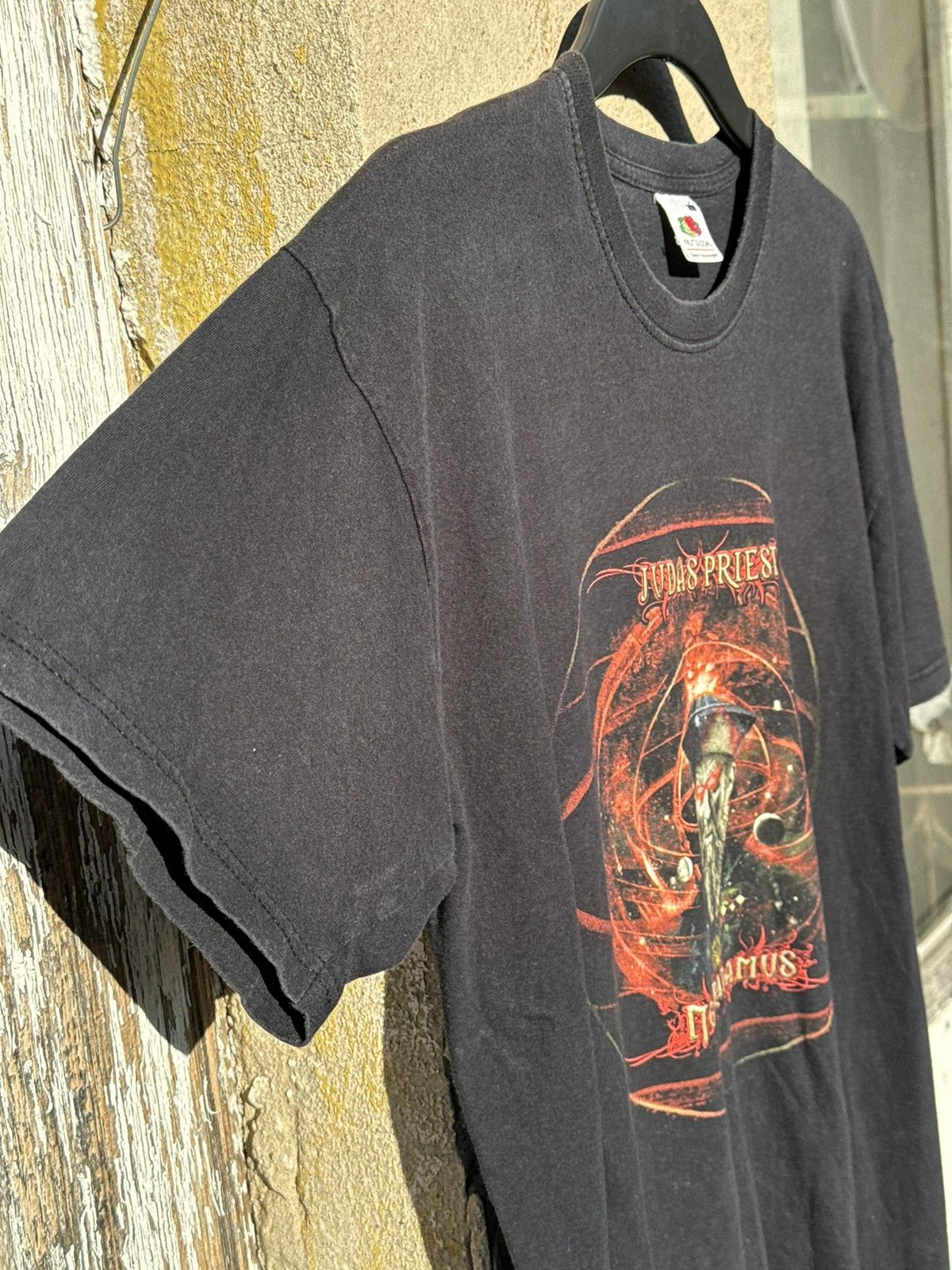 Band Tees × Fruit Of The Loom Vintage 2008 Judas Priest World Tour Nostradamus Size US L / EU 52-54 / 3 - 6 Thumbnail