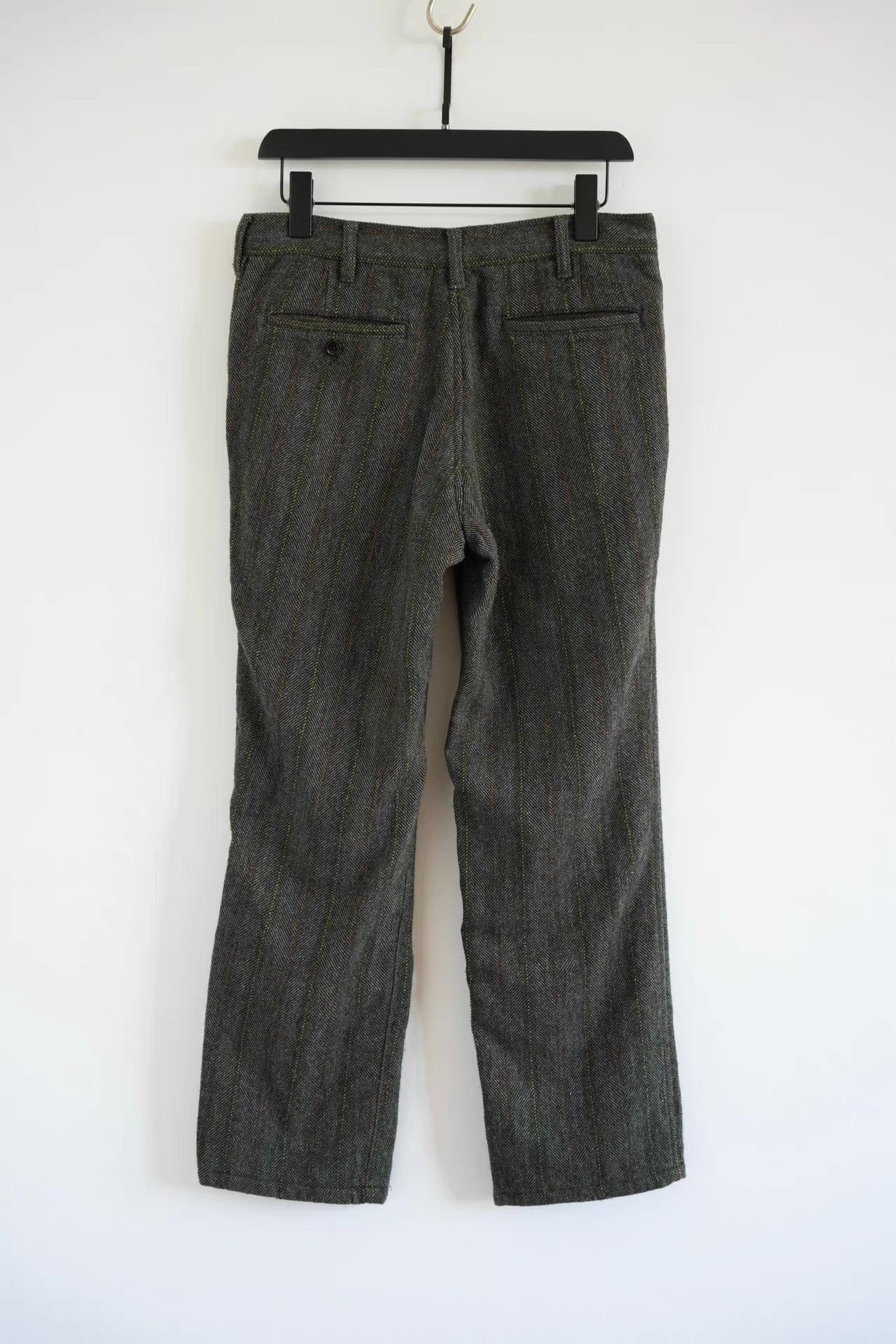 Comme des Garcons Comme des Garcons 06aw Striped Tweed Trousers K4 Size US 32 / EU 48 - 2 Thumbnail