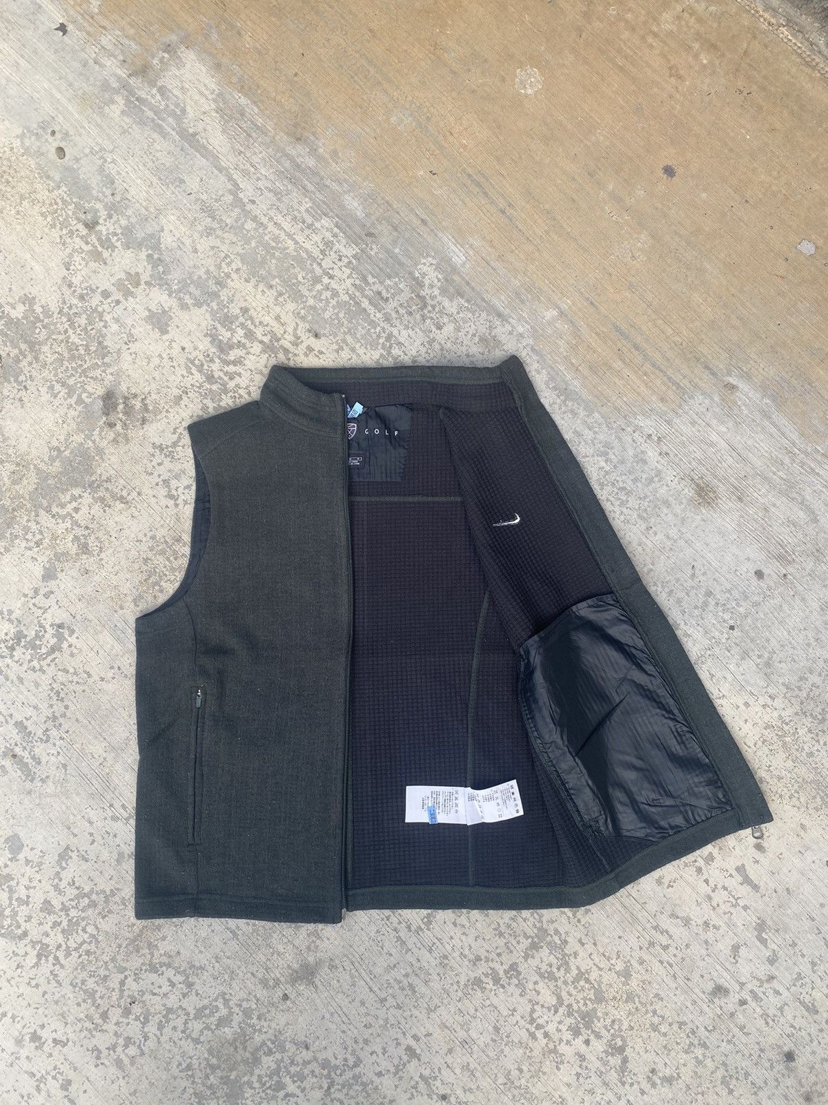 Nike × Vintage Nike golf woven swoosh vest Size US M / EU 48-50 / 2 - 5 Thumbnail