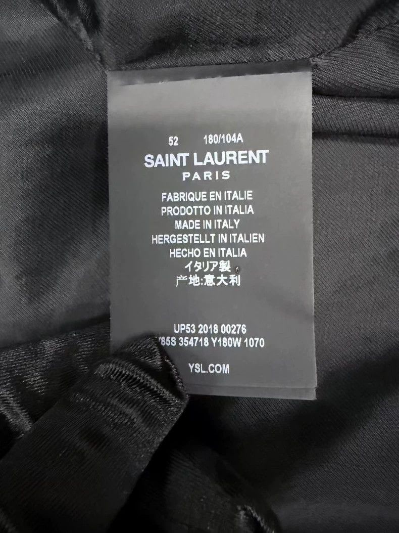 Yves Saint Laurent Saint Laurent Black and white Teddy jacket 2502-Nextarrow Size US L / EU 52-54 / 3 - 4 Thumbnail
