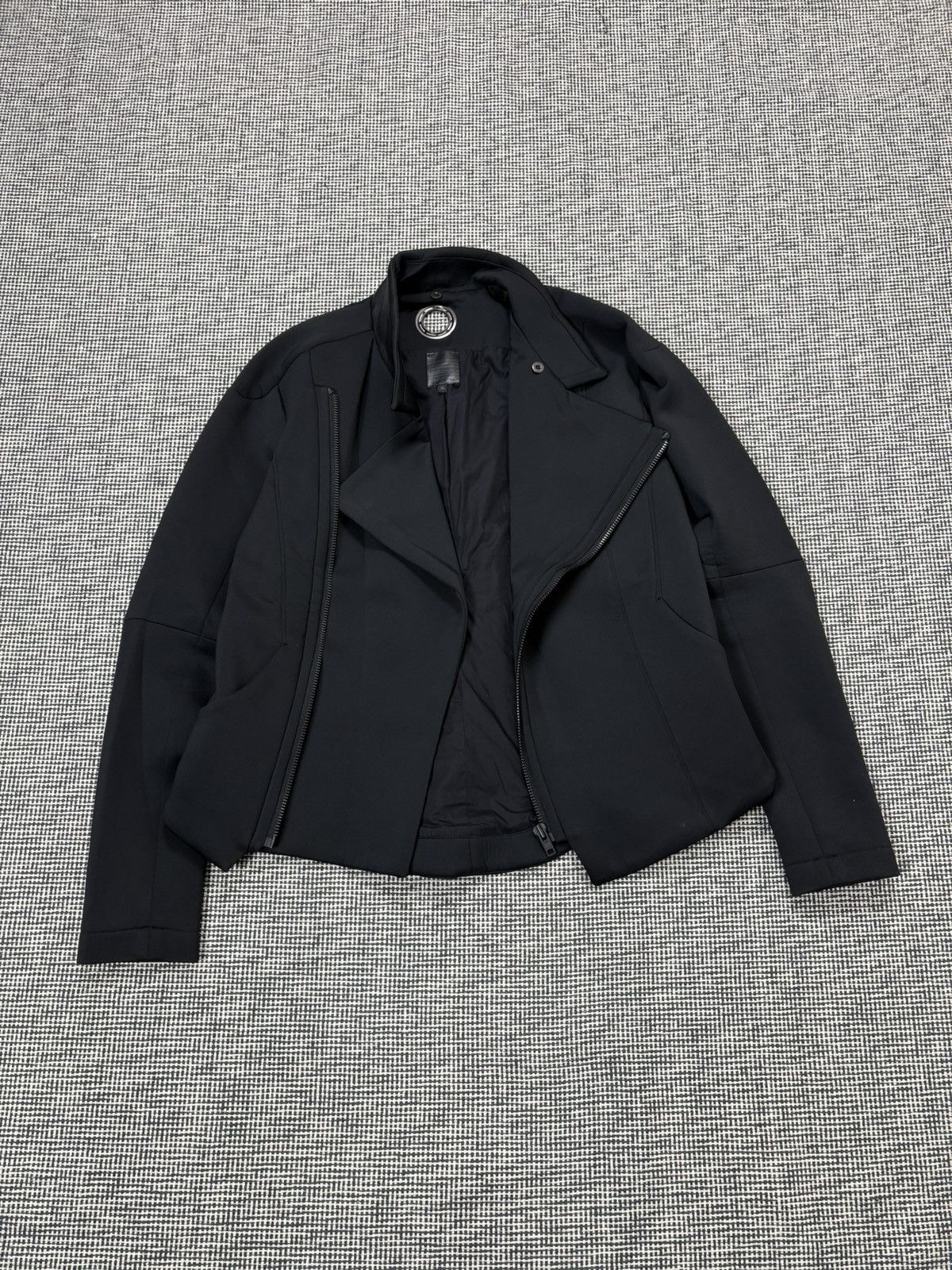 Delusion Avant Garde Delusion neoprene jacket asymmetric zip rare Size US XL / EU 56 / 4 - 1 Thumbnail