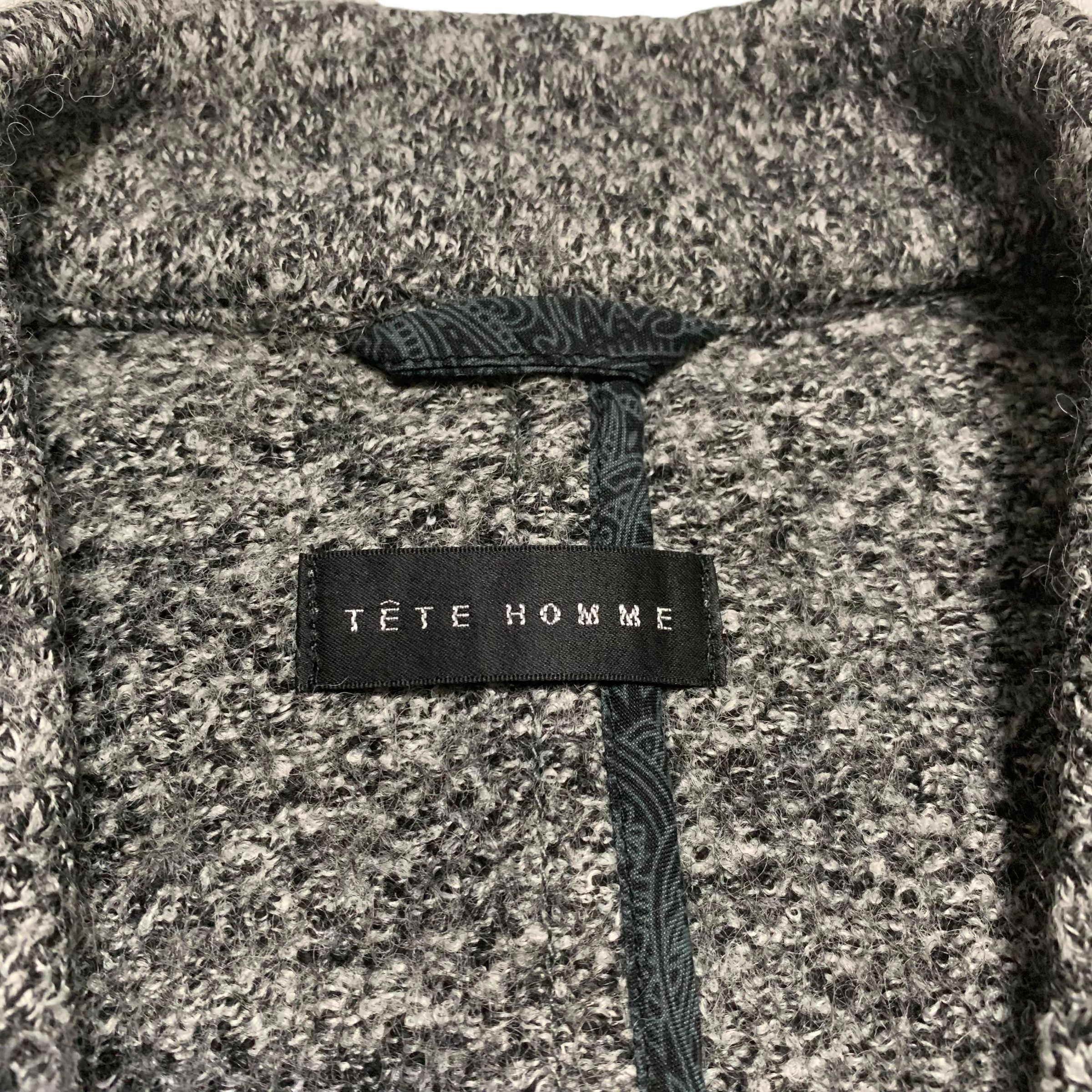 Tete Homme Tete Homme Wool Coat Size US S / EU 44-46 / 1 - 5 Thumbnail