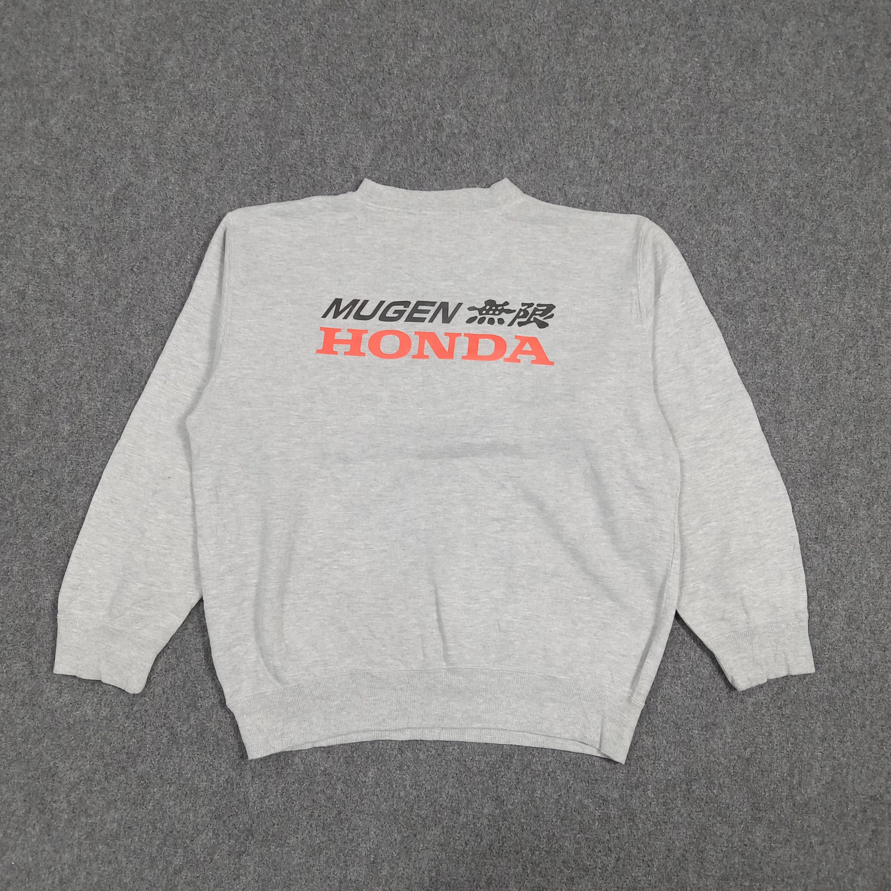 Honda Elf X Mugen Honda Japanese Racing Custom Sweatshirt C275N11 Size US L / EU 52-54 / 3 - 1 Thumbnail