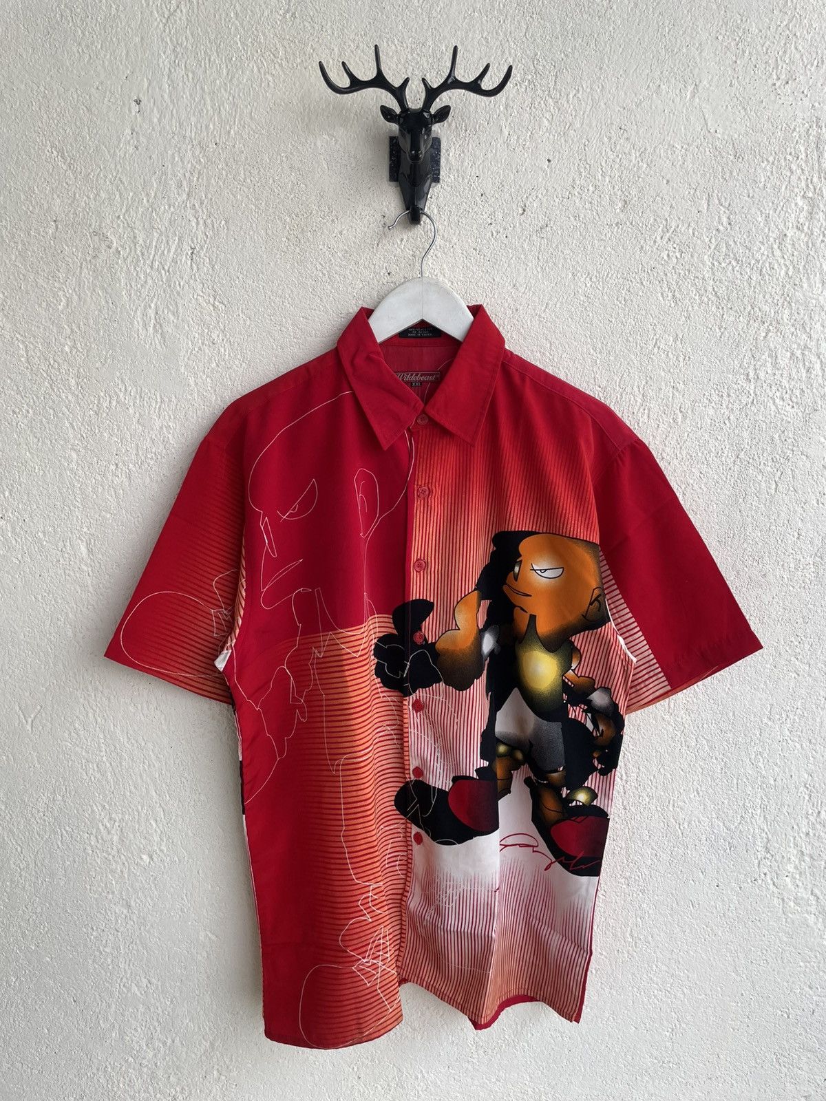 Maison Margiela 2000s Archival AOP Graphic Cartoon Bape Y2K Hysteric Japan Size US XL / EU 56 / 4 - 1 Thumbnail