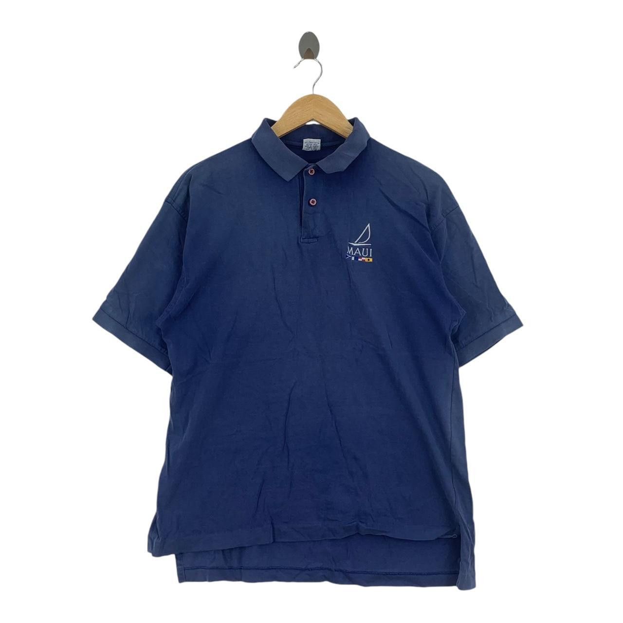 Vintage Vintage 80’ CRAZY SHIRTS ALOHA Sun Faded Polo Tee Shirt Size US L / EU 52-54 / 3 - 1 Thumbnail