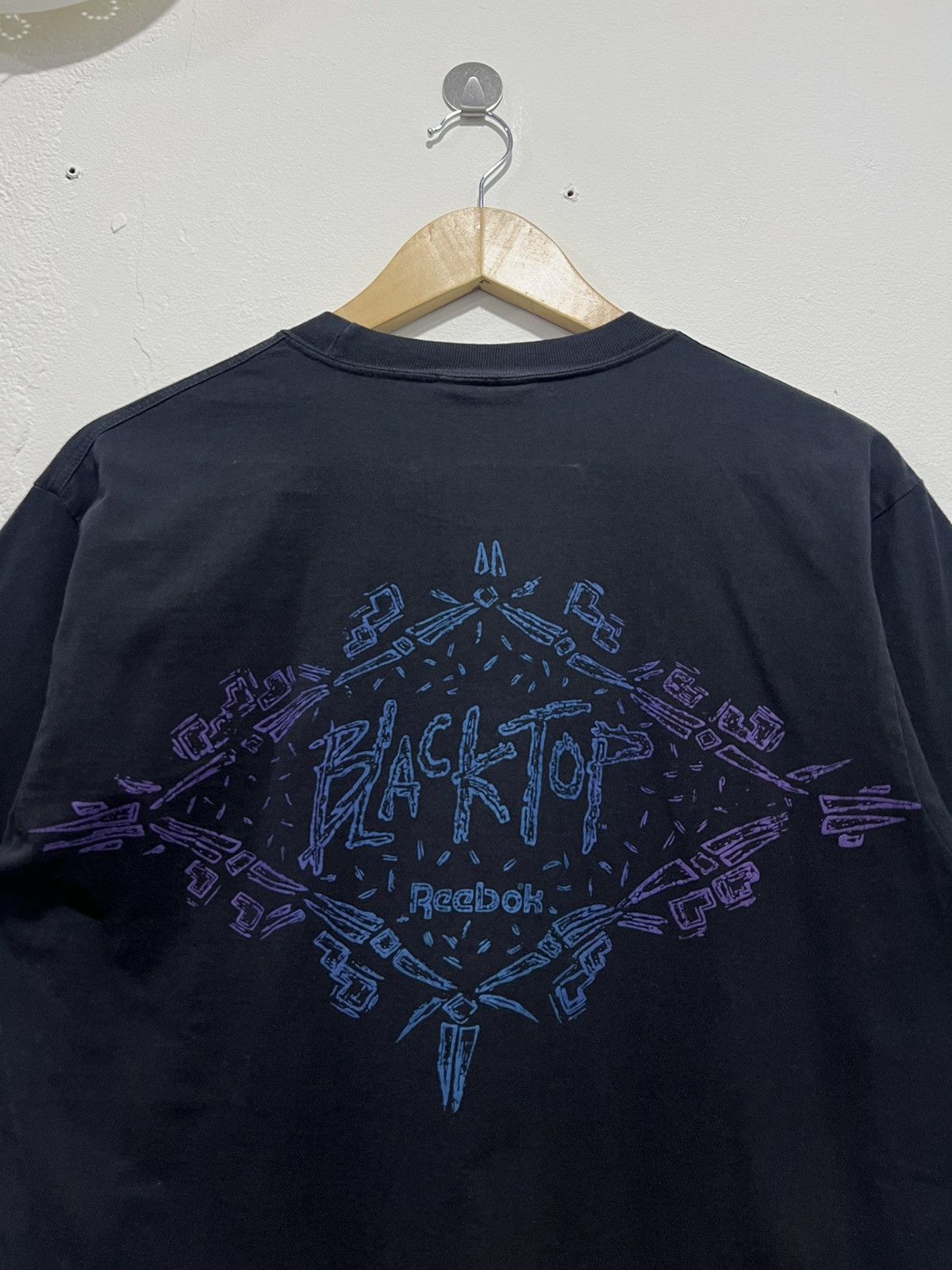 Vintage Vintage 90’s Reebok Blacktop Rare Tshirt Size US M / EU 48-50 / 2 - 8 Thumbnail