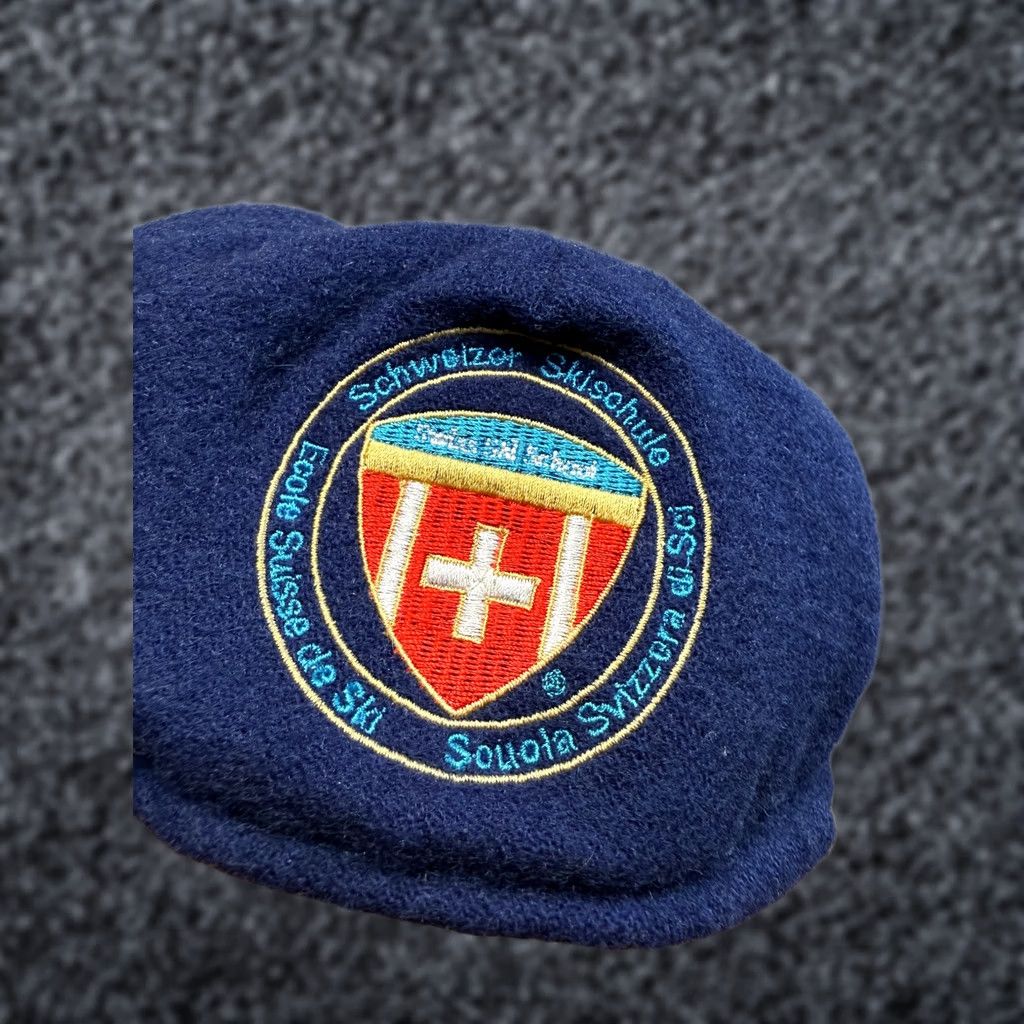 Vintage VINTAGE Trikora Blue Ski Baseball Cap Men One Size Swiss Gold test Trikora Switzerland Golf Cap Size ONE SIZE - 1 Thumbnail